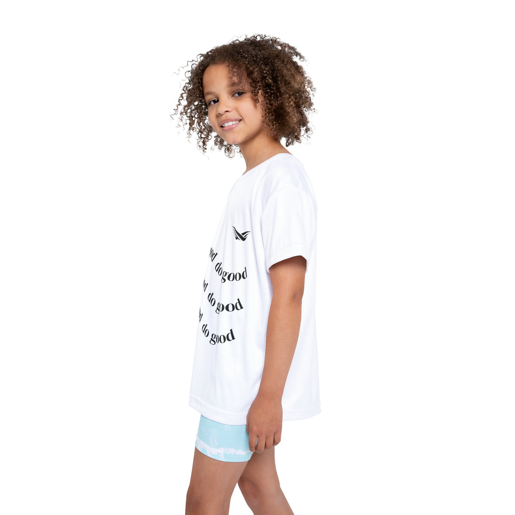 Kids Sports Jersey — JNG "Elevate Your Essentials" Athletic Tee