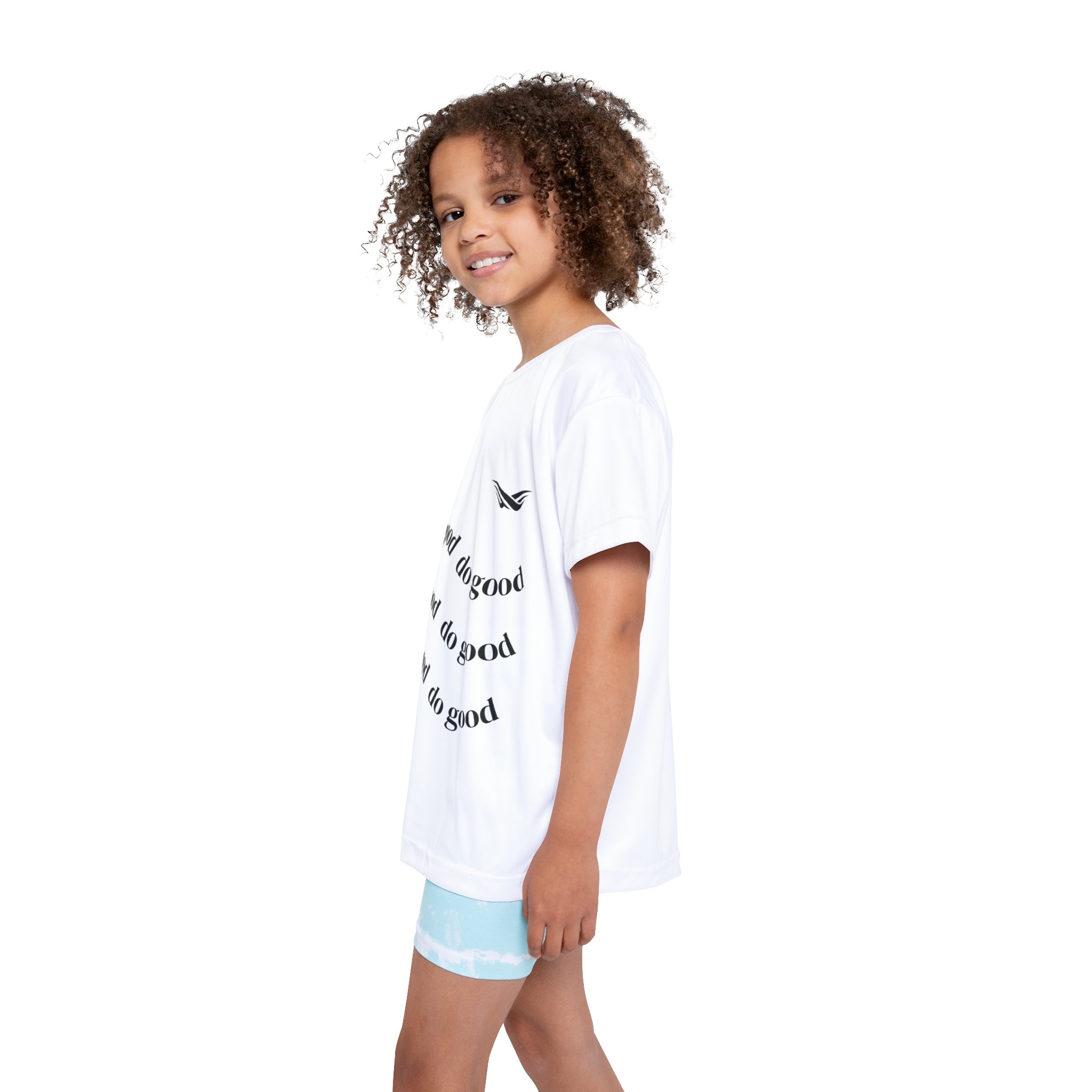 Kids Sports Jersey — JNG "Elevate Your Essentials" Athletic Tee