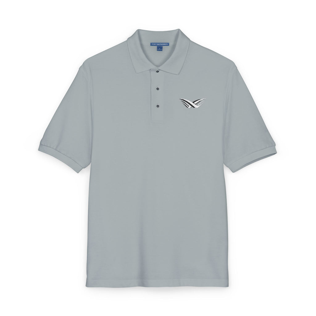 Embroidered Wing Logo Polo Shirt — Classic Lightweight Golf & Casual Polo