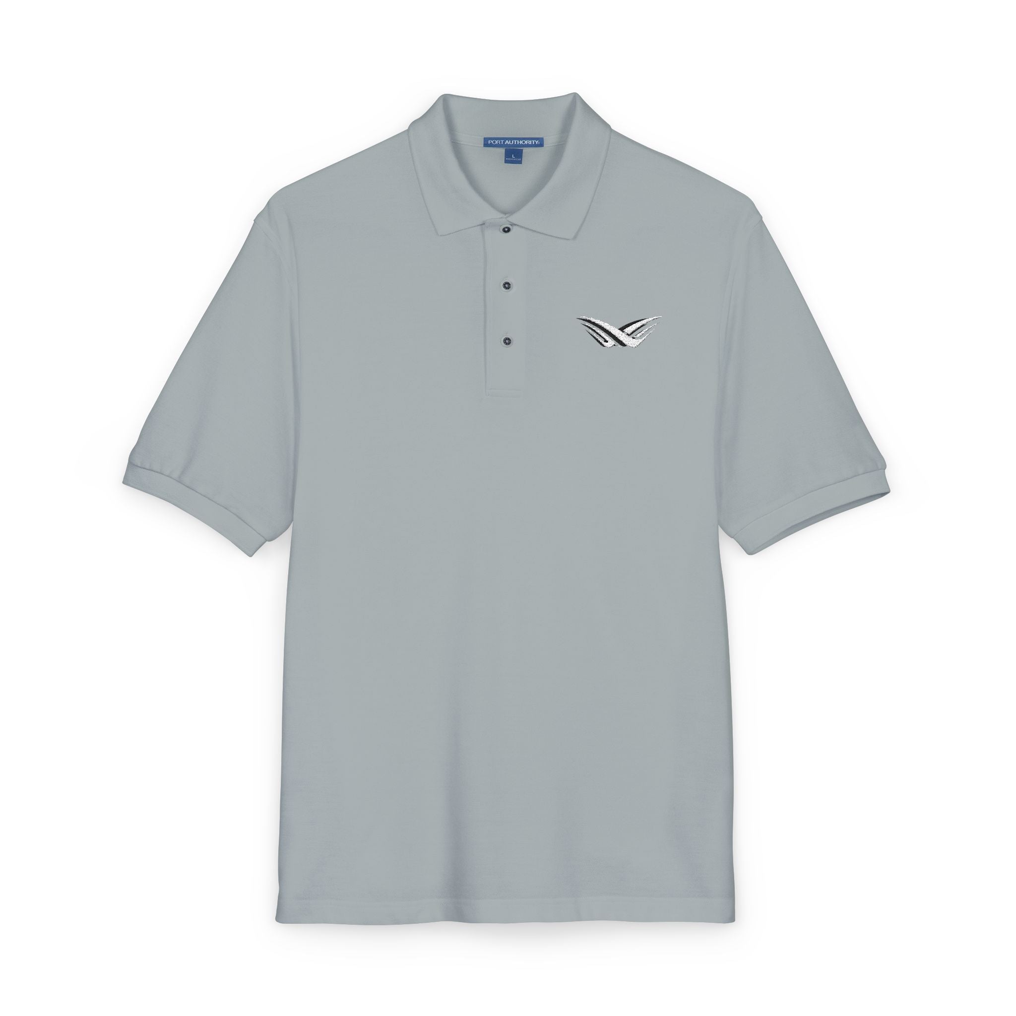 Embroidered Wing Logo Polo Shirt — Classic Lightweight Golf & Casual Polo