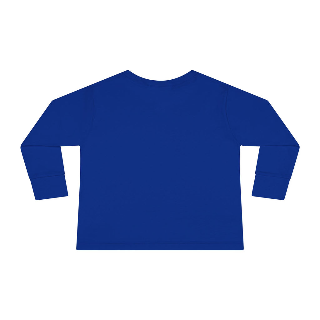 Kids Gamer Tee — Cute Cartoon Boy with Controller Long Sleeve Toddler Shirt