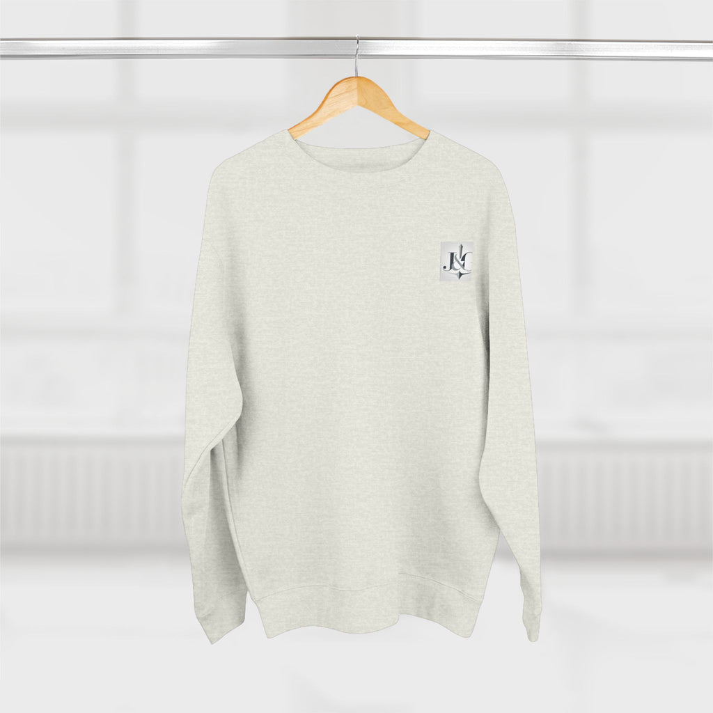 J&G Classic Crewneck Sweatshirt – Minimal Logo | Designed by Jess & Gus