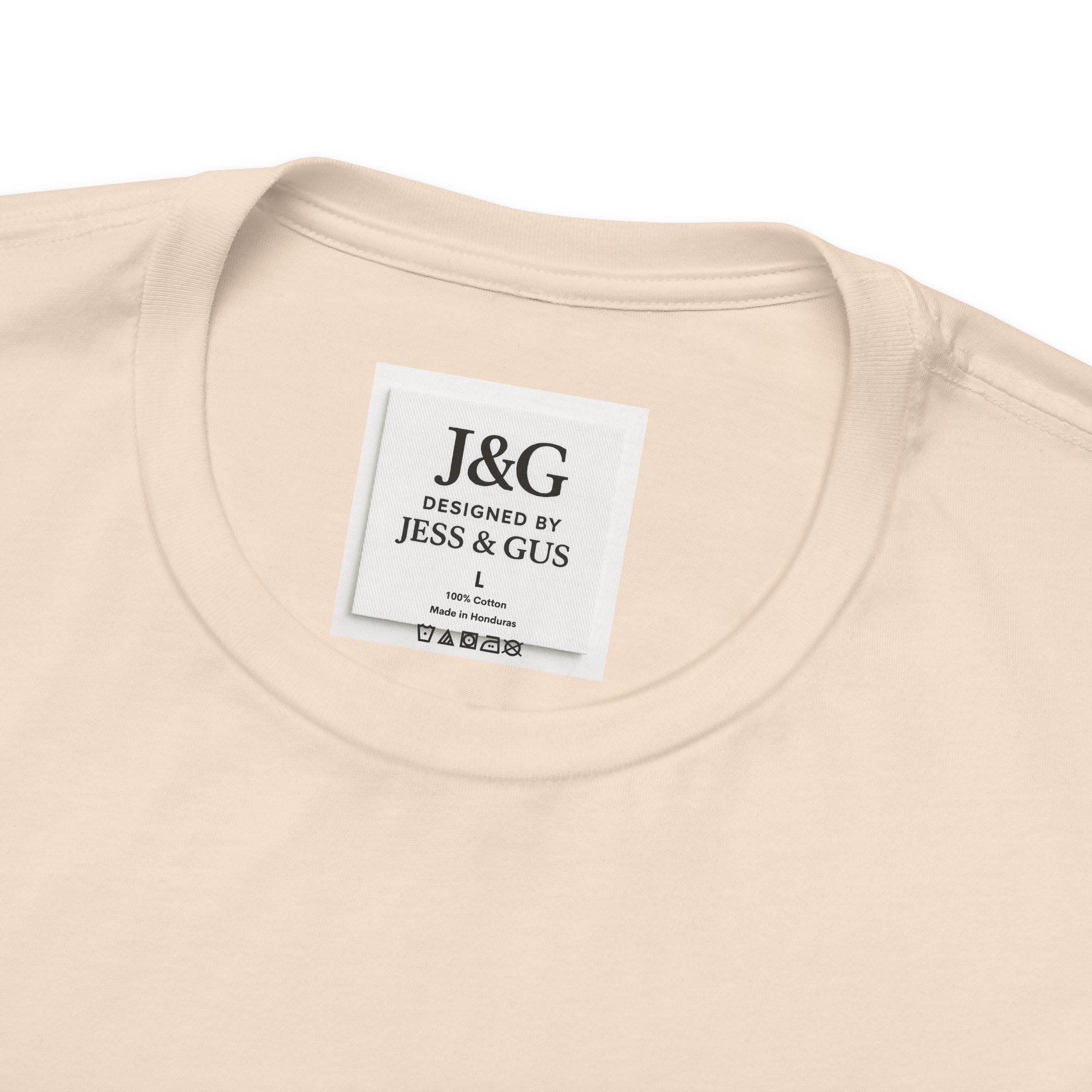 Light Collection Tee — J&G Classic White Unisex Shirt