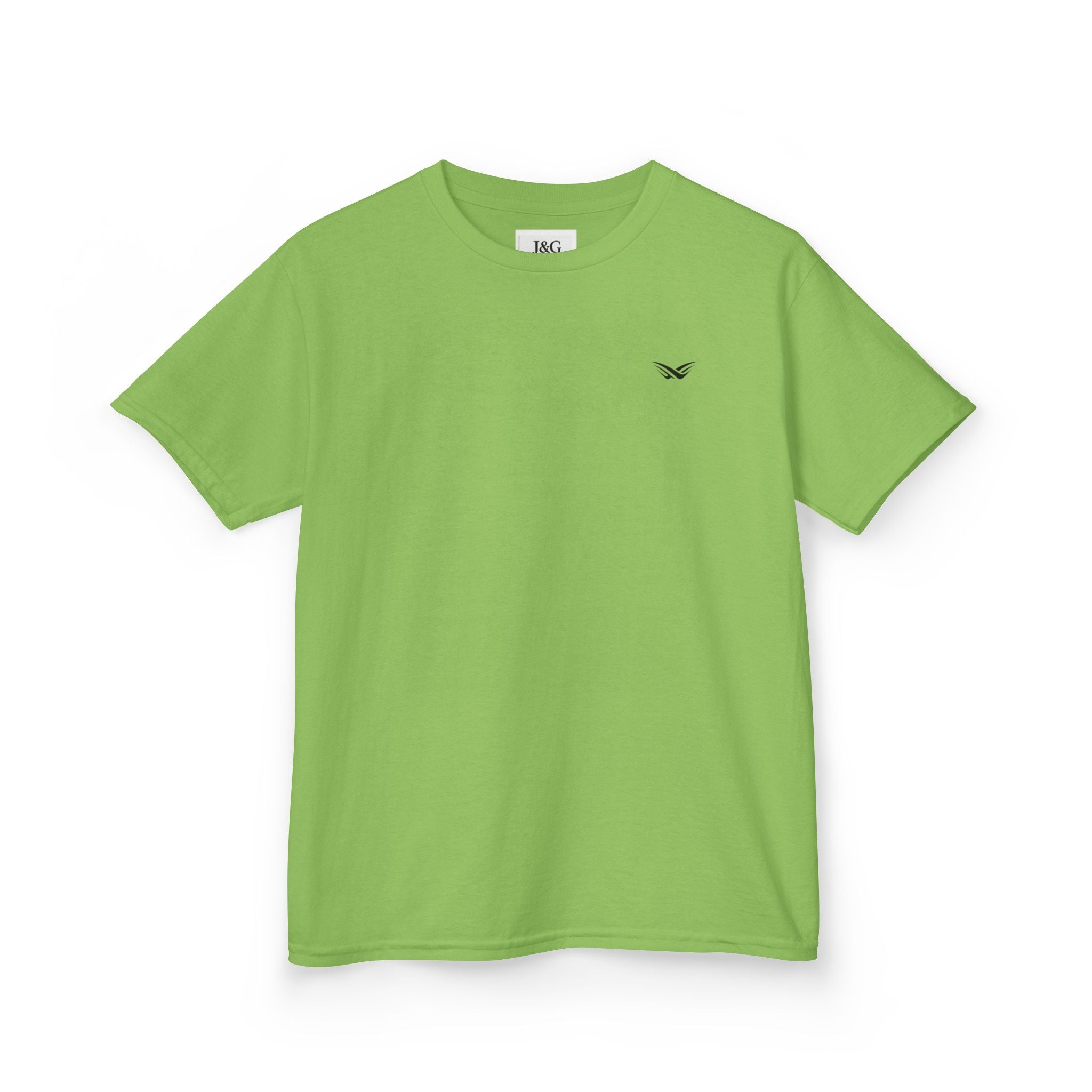 Kids Gamer Tee — Colorful Graphic Back Print & Minimal Front Logo (Many Colors)