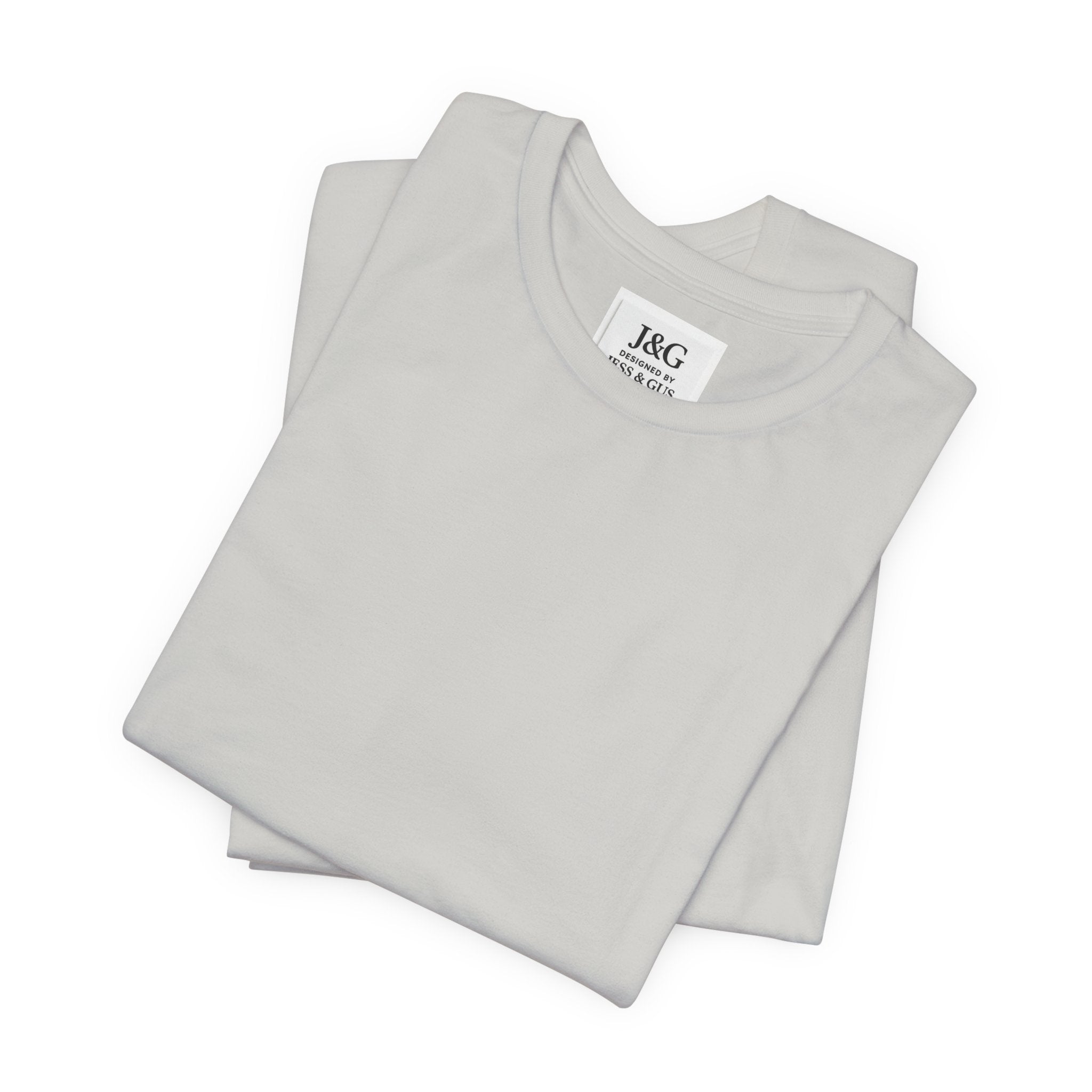 Light Collection Tee — J&G Classic White Unisex Shirt