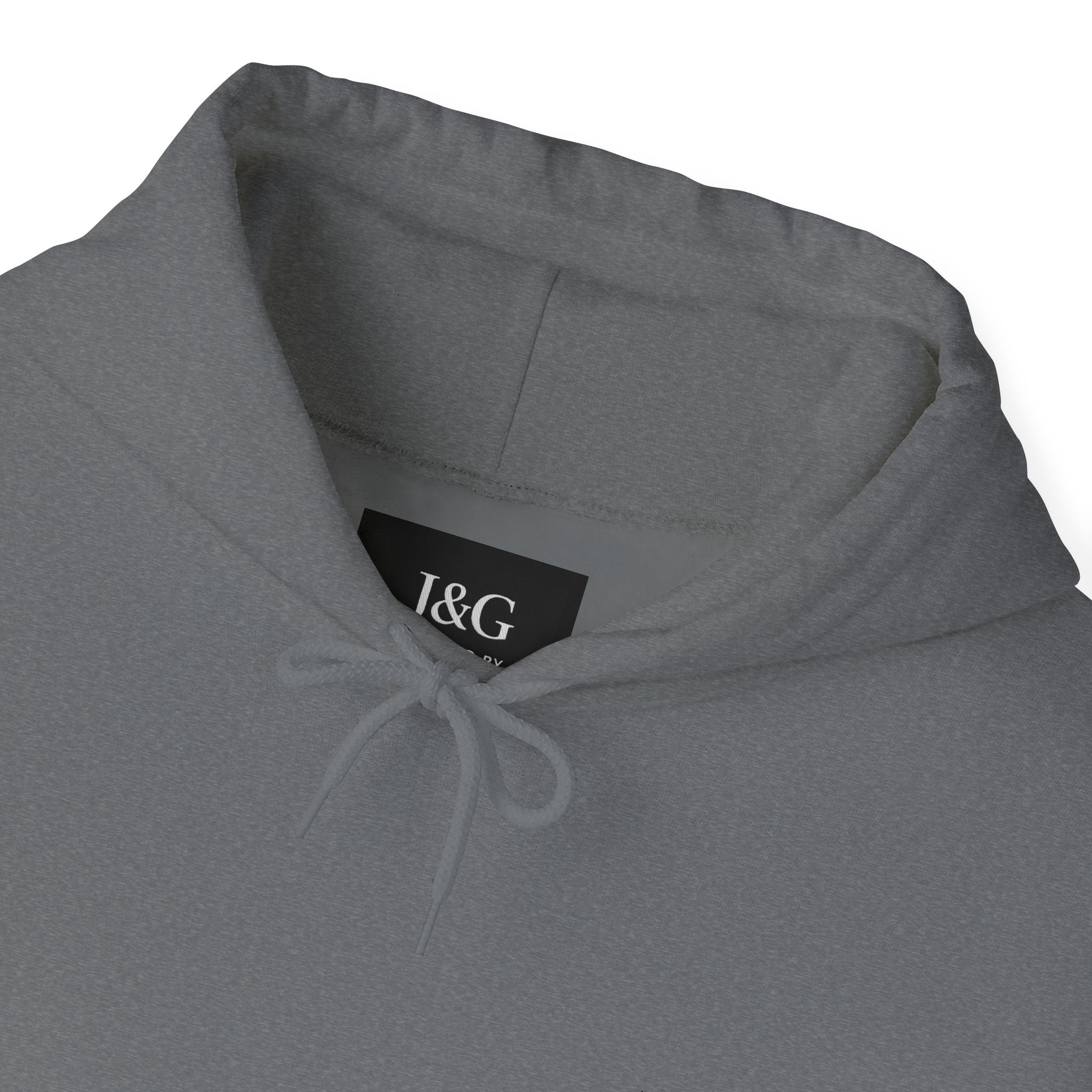JNG Essential Hoodie — Minimalist Premium Pullover with White Logo
