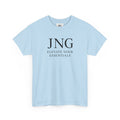 JNG “Elevate Your Essentials” Tee — Minimalist Premium Logo T-Shirt