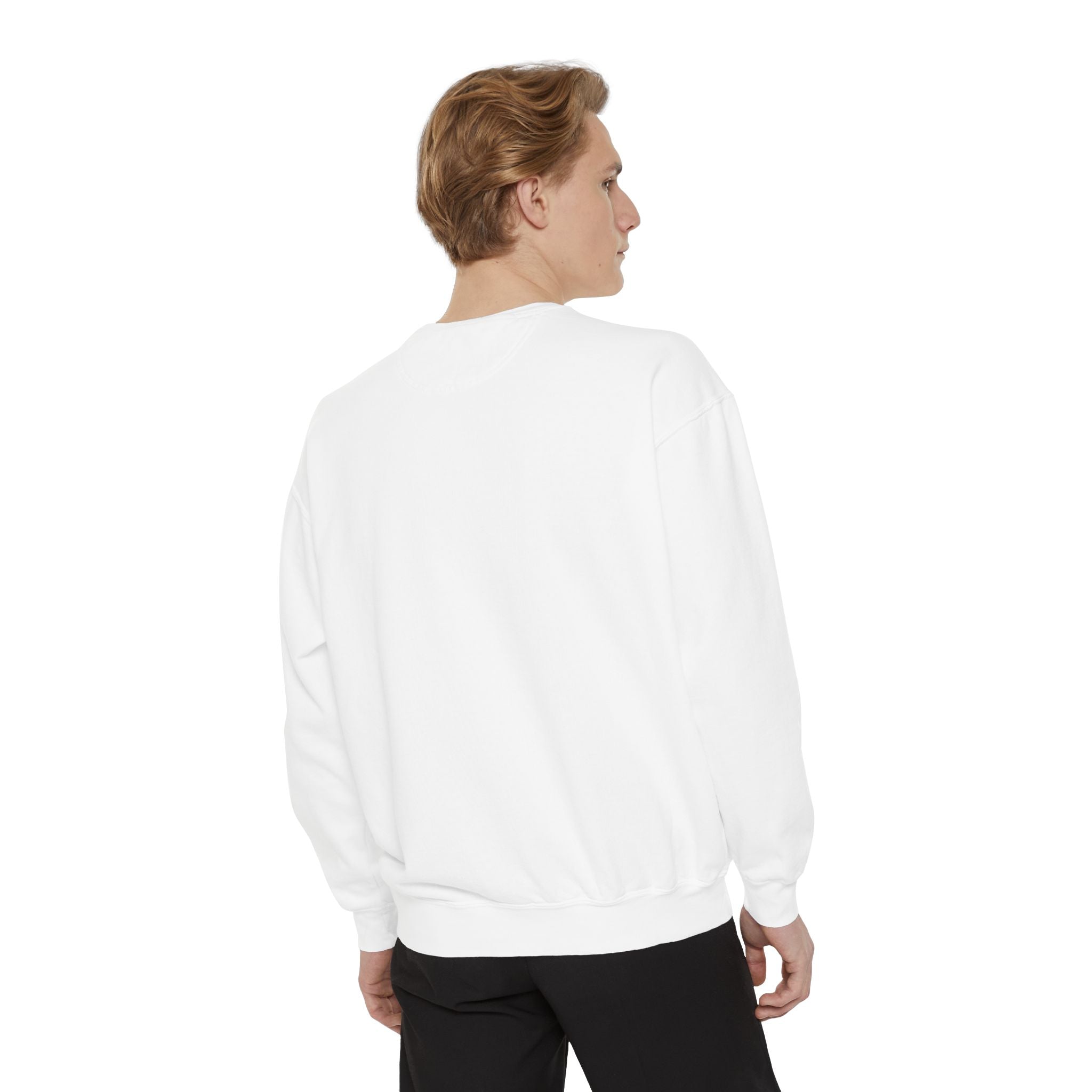 Progress Over Perfection Sweatshirt — Minimal Embroidered Motivational Crewneck