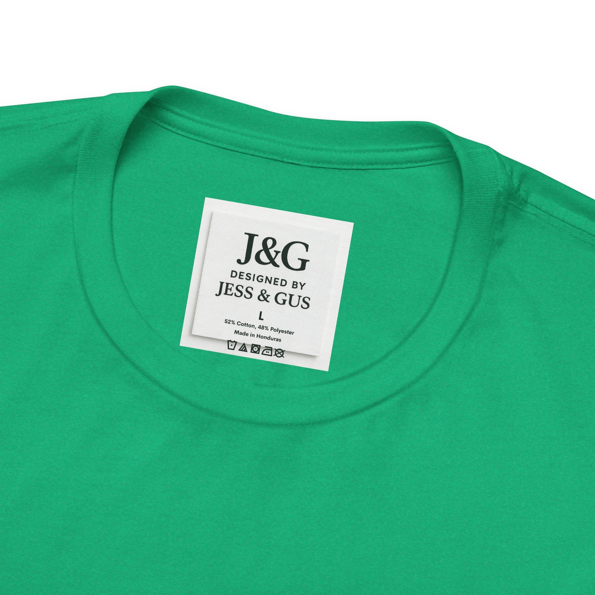 Light Collection Tee — J&G Classic White Unisex Shirt