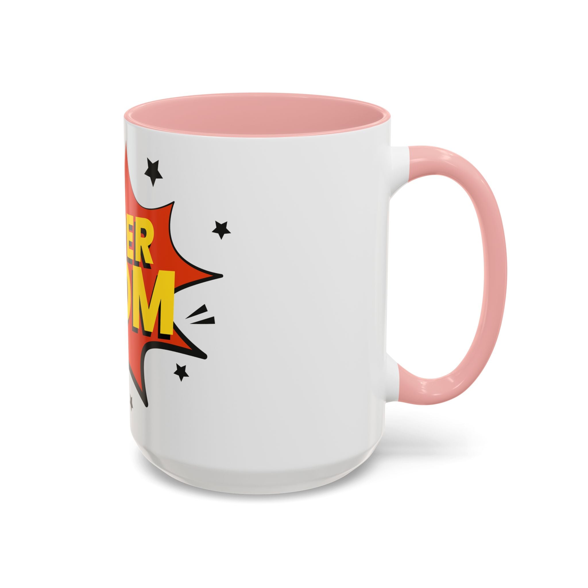 Super Mom Coffee Mug — Comic Book Pop Art Mother's Day Gift (11/15oz)