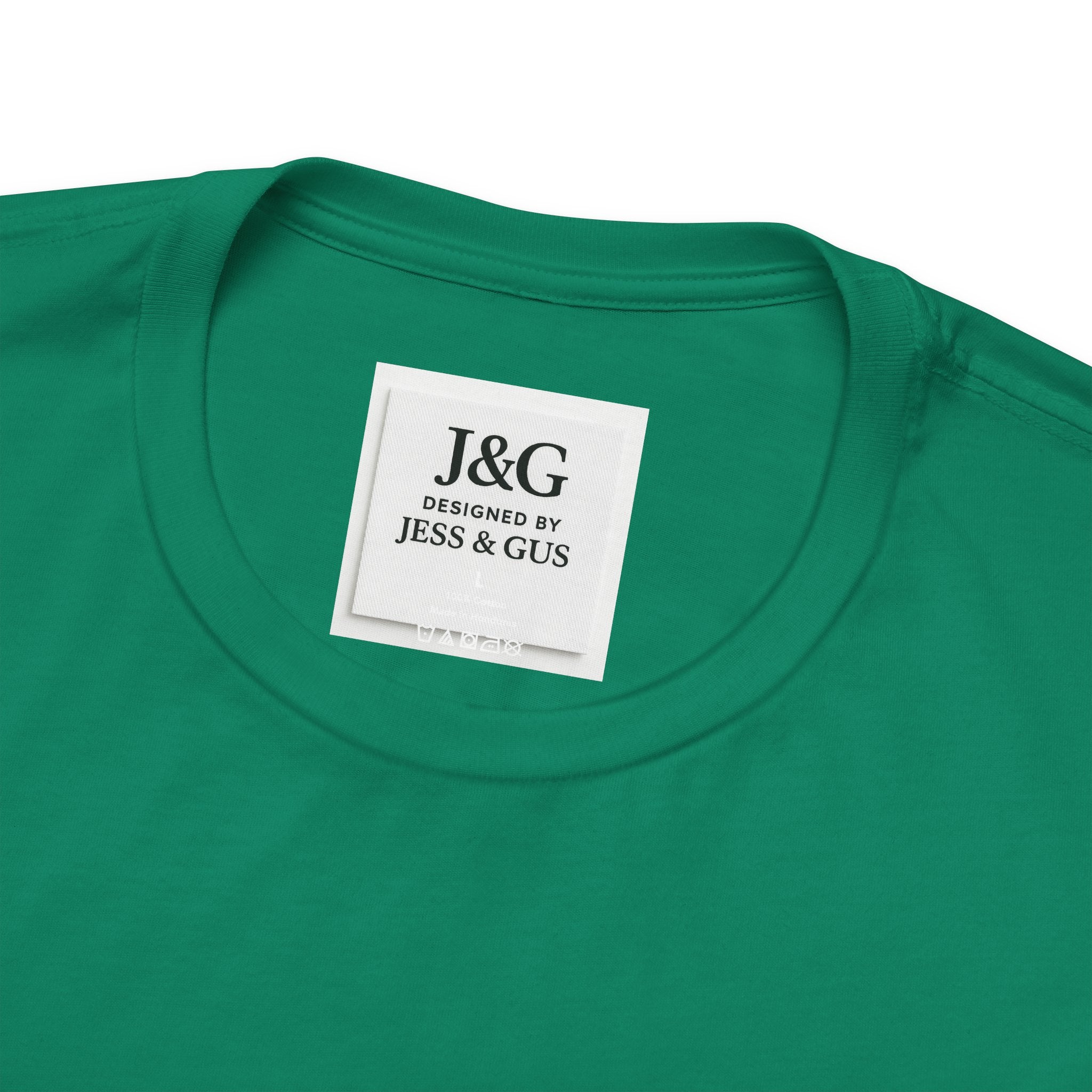 Light Collection Tee — J&G Classic White Unisex Shirt