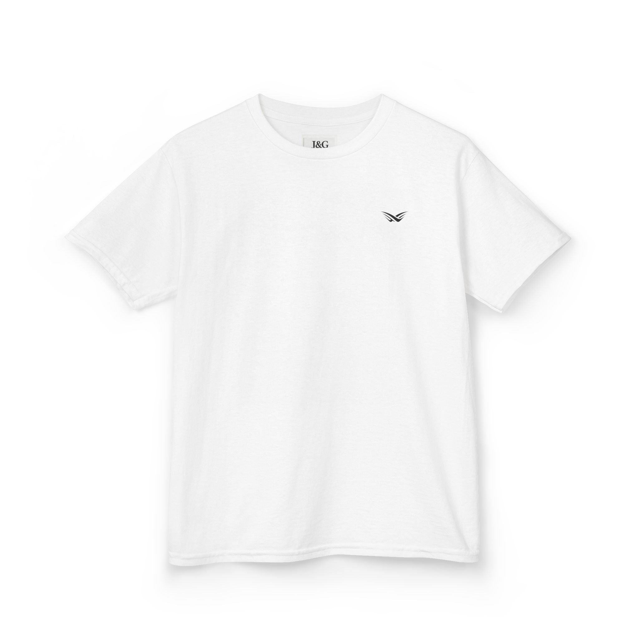 Kids Gamer Tee — Colorful Graphic Back Print & Minimal Front Logo (Many Colors)