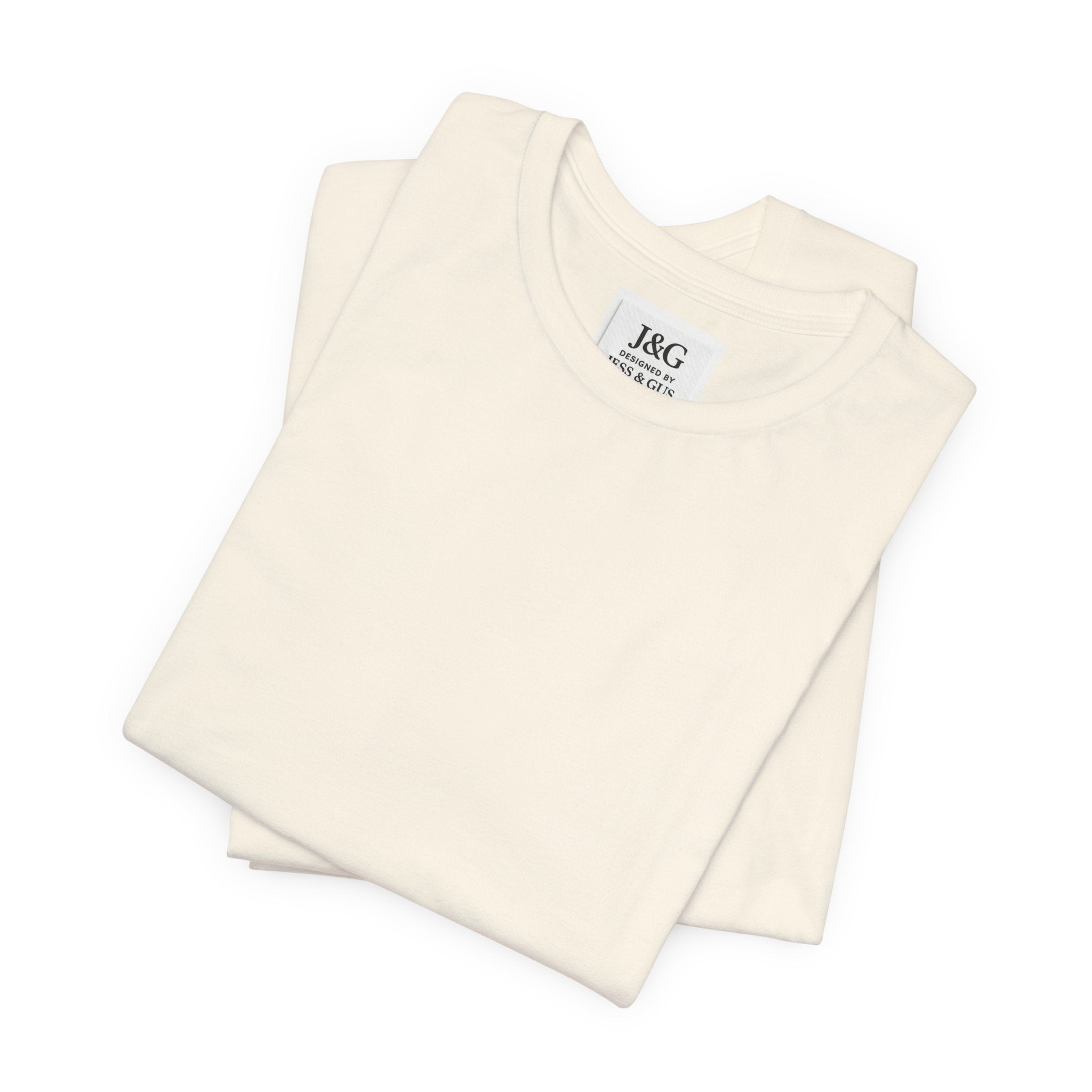 Light Collection Tee — J&G Classic White Unisex Shirt