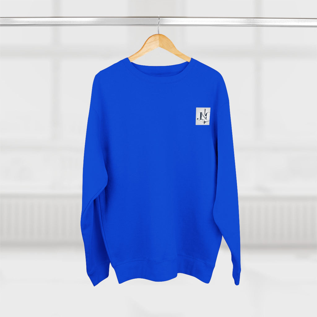 J&G Classic Crewneck Sweatshirt – Minimal Logo | Designed by Jess & Gus