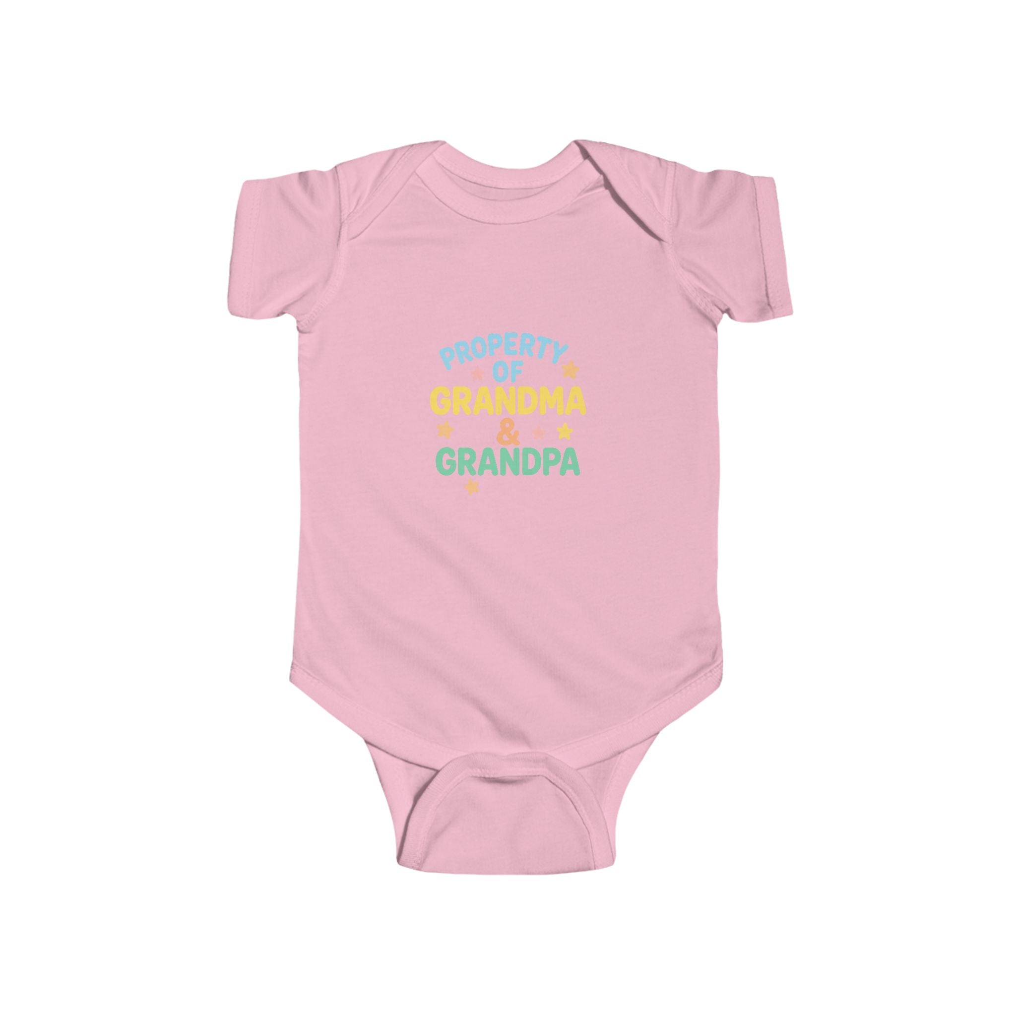 Infant Bodysuit - "Property of Grandma & Grandpa" Cute Baby One-Piece