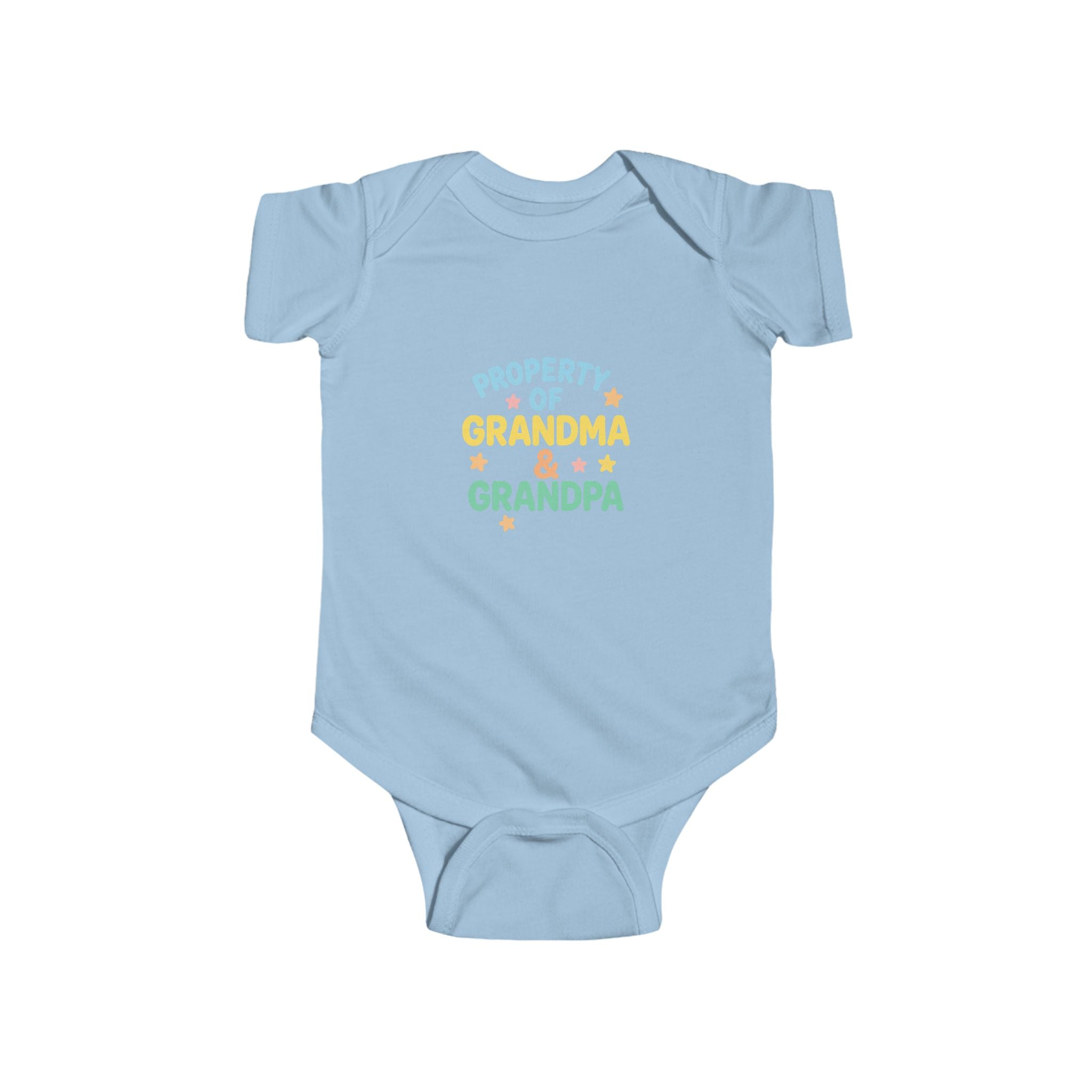 Infant Bodysuit - "Property of Grandma & Grandpa" Cute Baby One-Piece