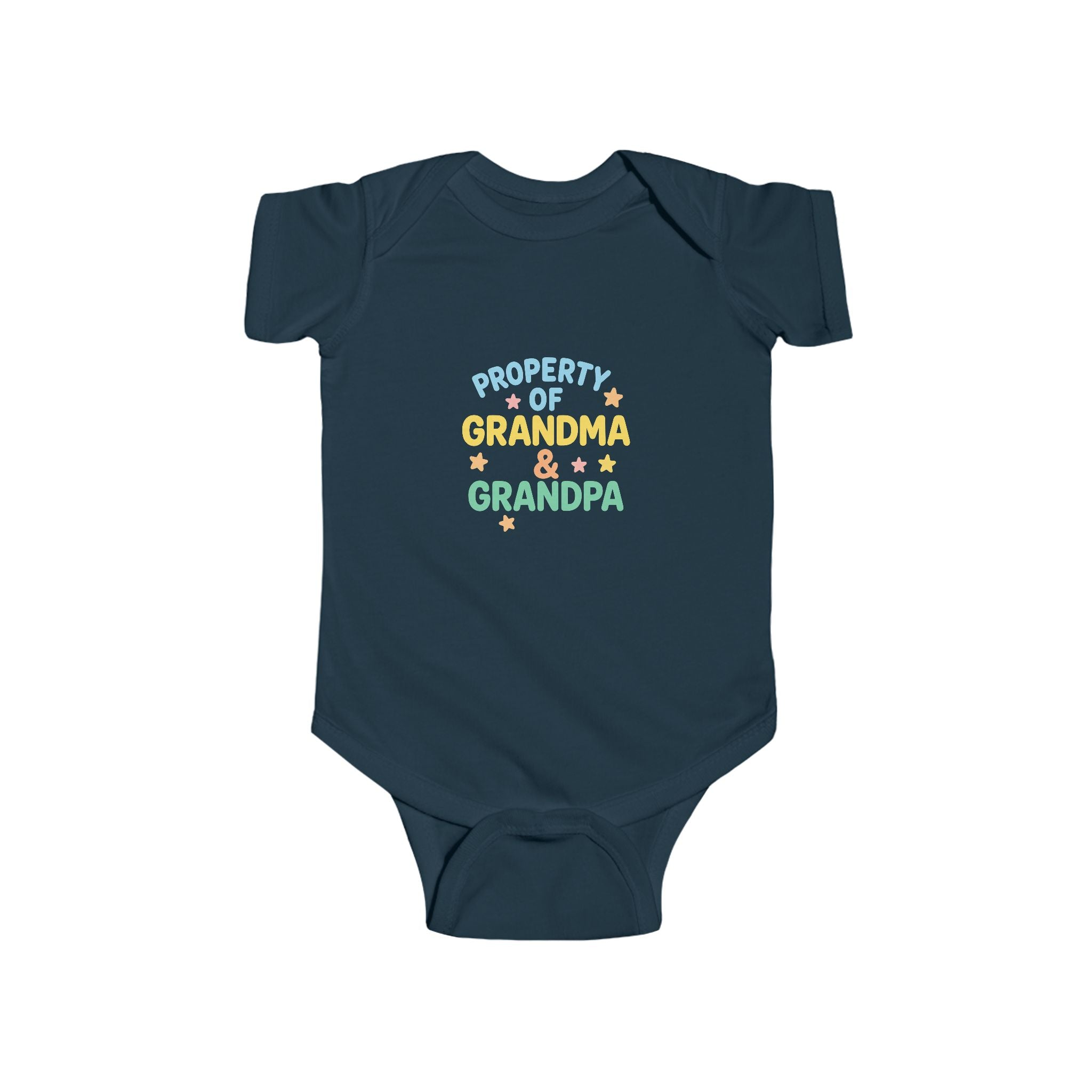 Infant Bodysuit - "Property of Grandma & Grandpa" Cute Baby One-Piece