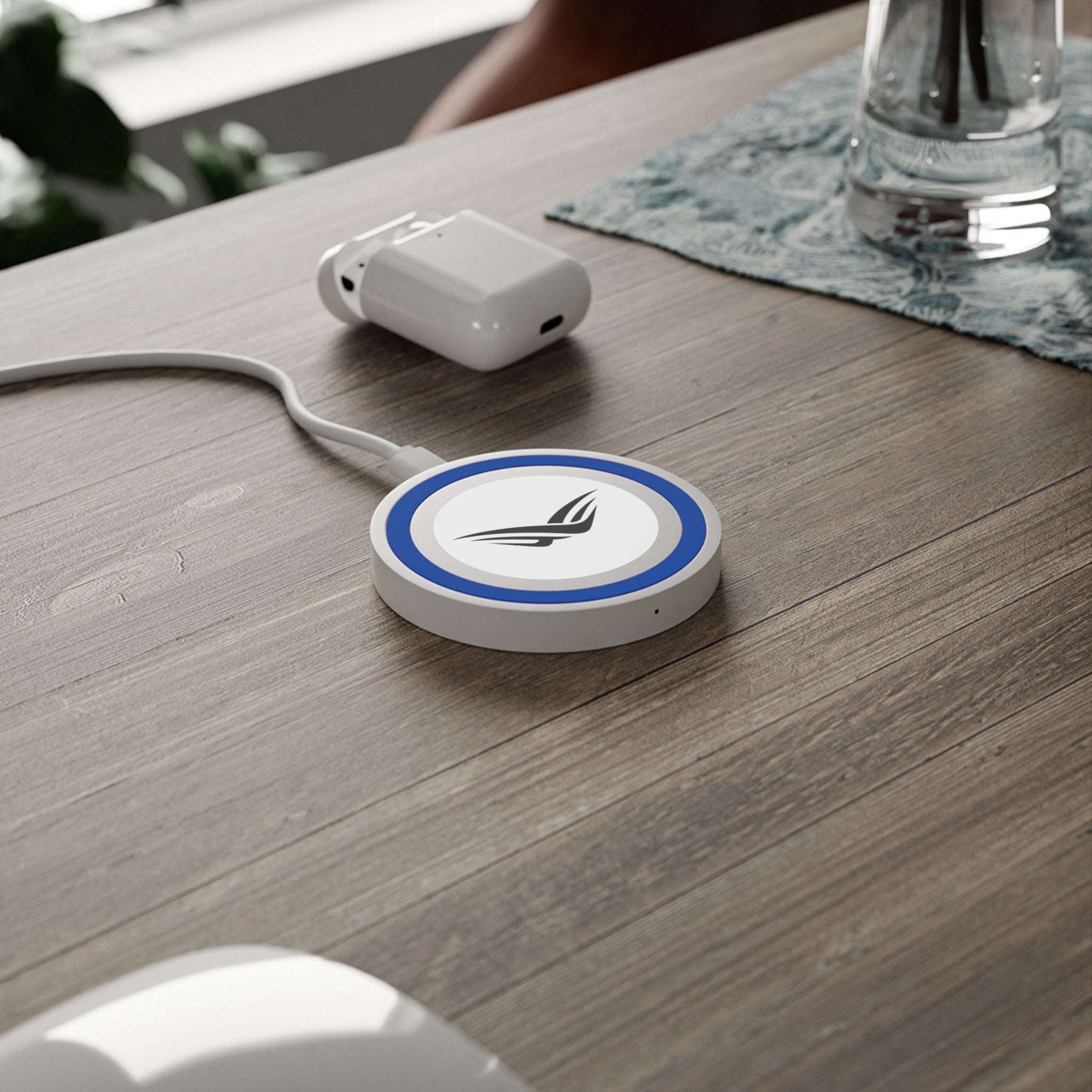 Wireless Charging Pad — Quake Logo Fast Qi Charger