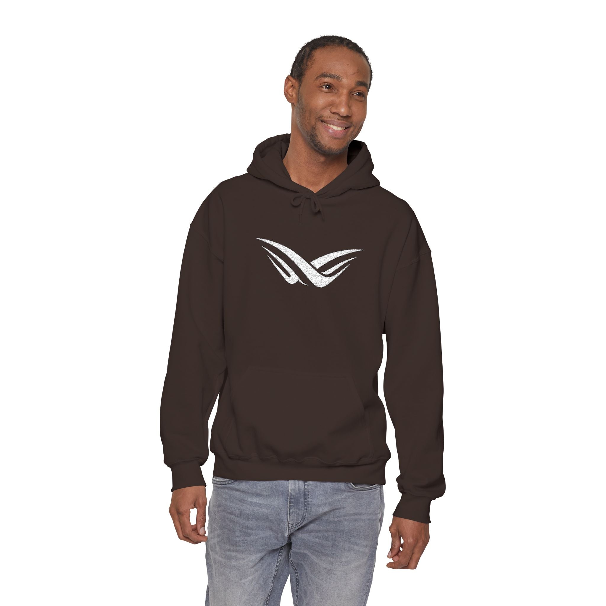 JNG Essential Hoodie — Minimalist Premium Pullover with White Logo