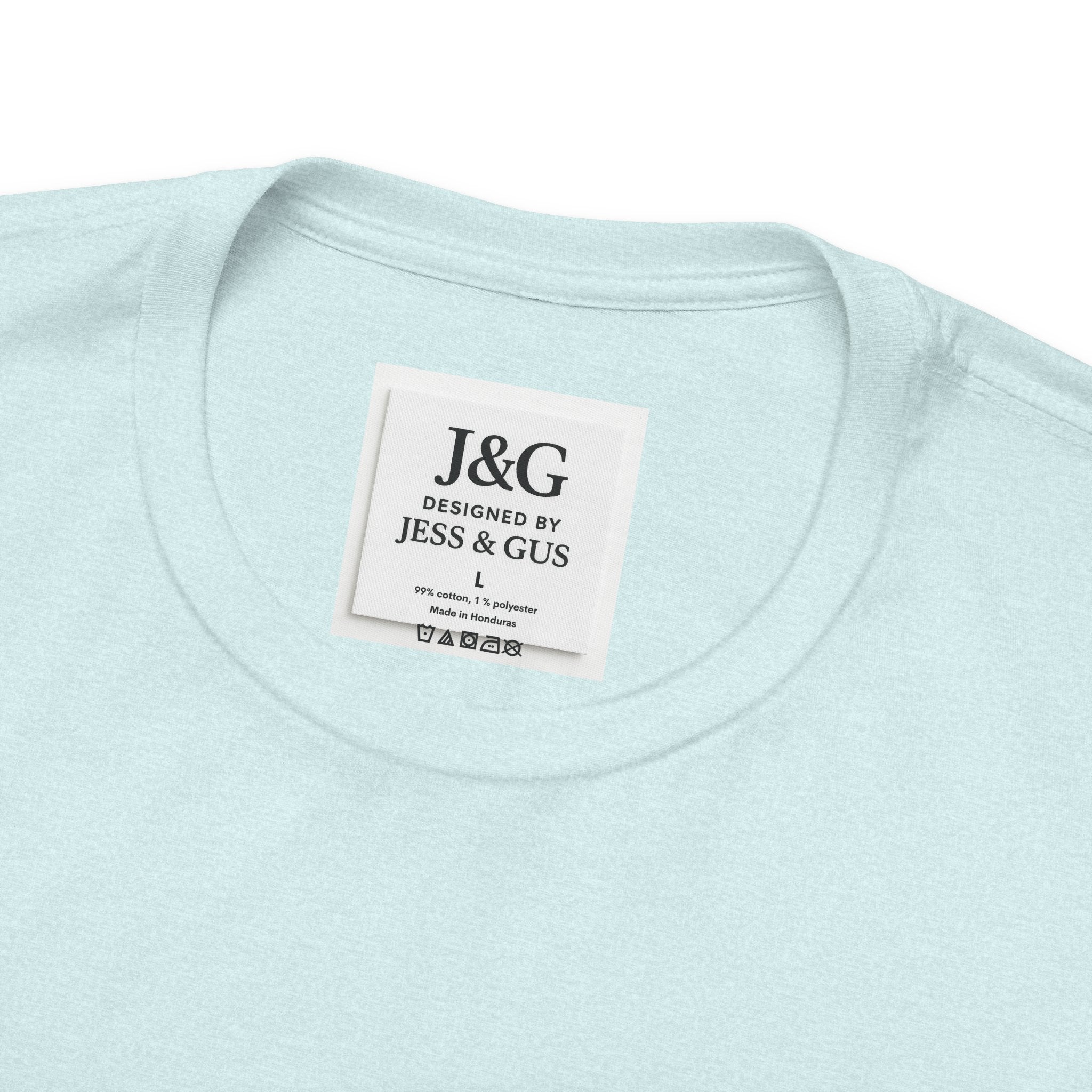 Light Collection Tee — J&G Classic White Unisex Shirt