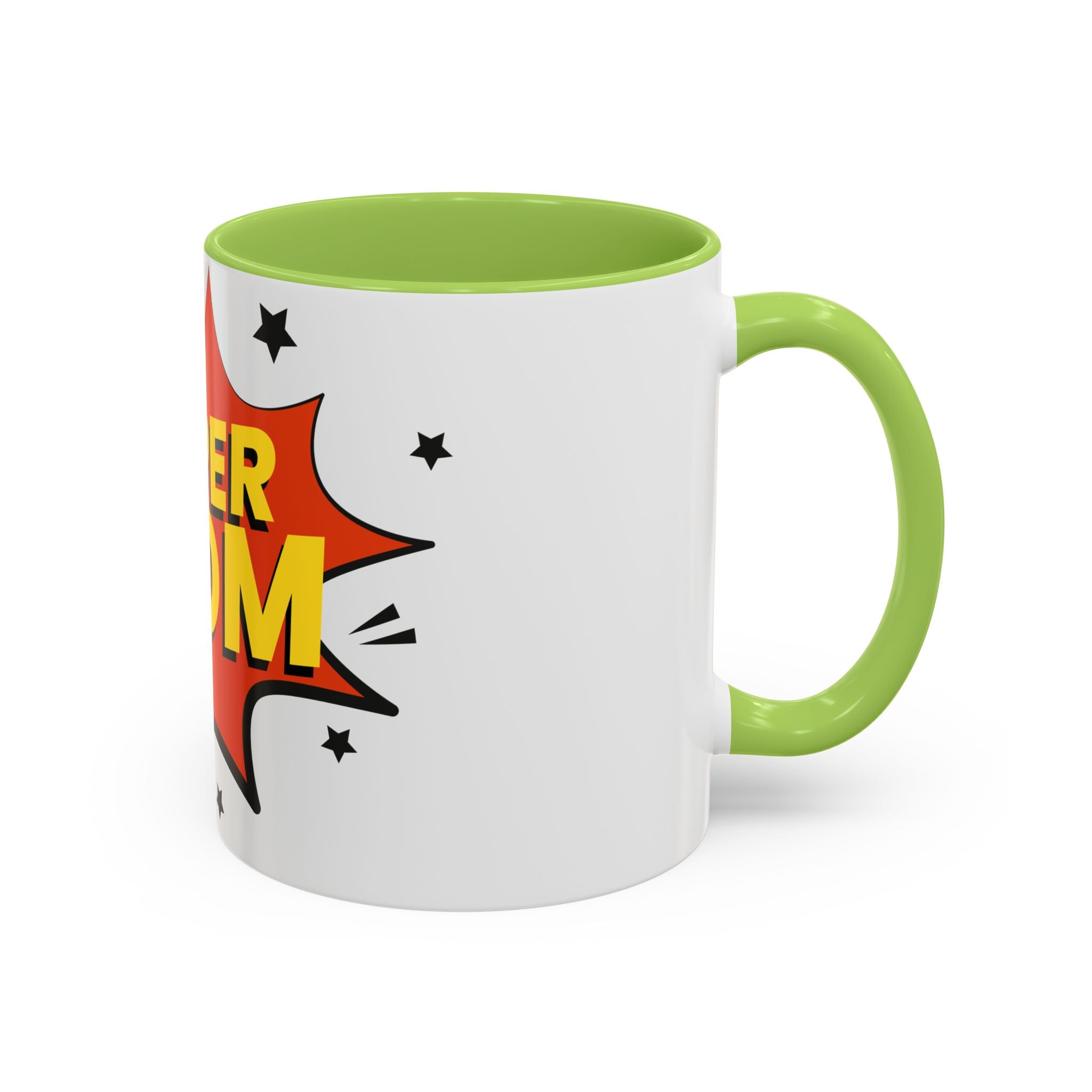 Super Mom Coffee Mug — Comic Book Pop Art Mother's Day Gift (11/15oz)
