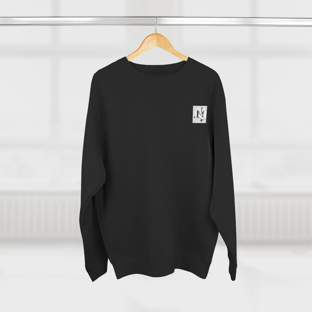 J&G Classic Crewneck Sweatshirt – Minimal Logo | Designed by Jess & Gus