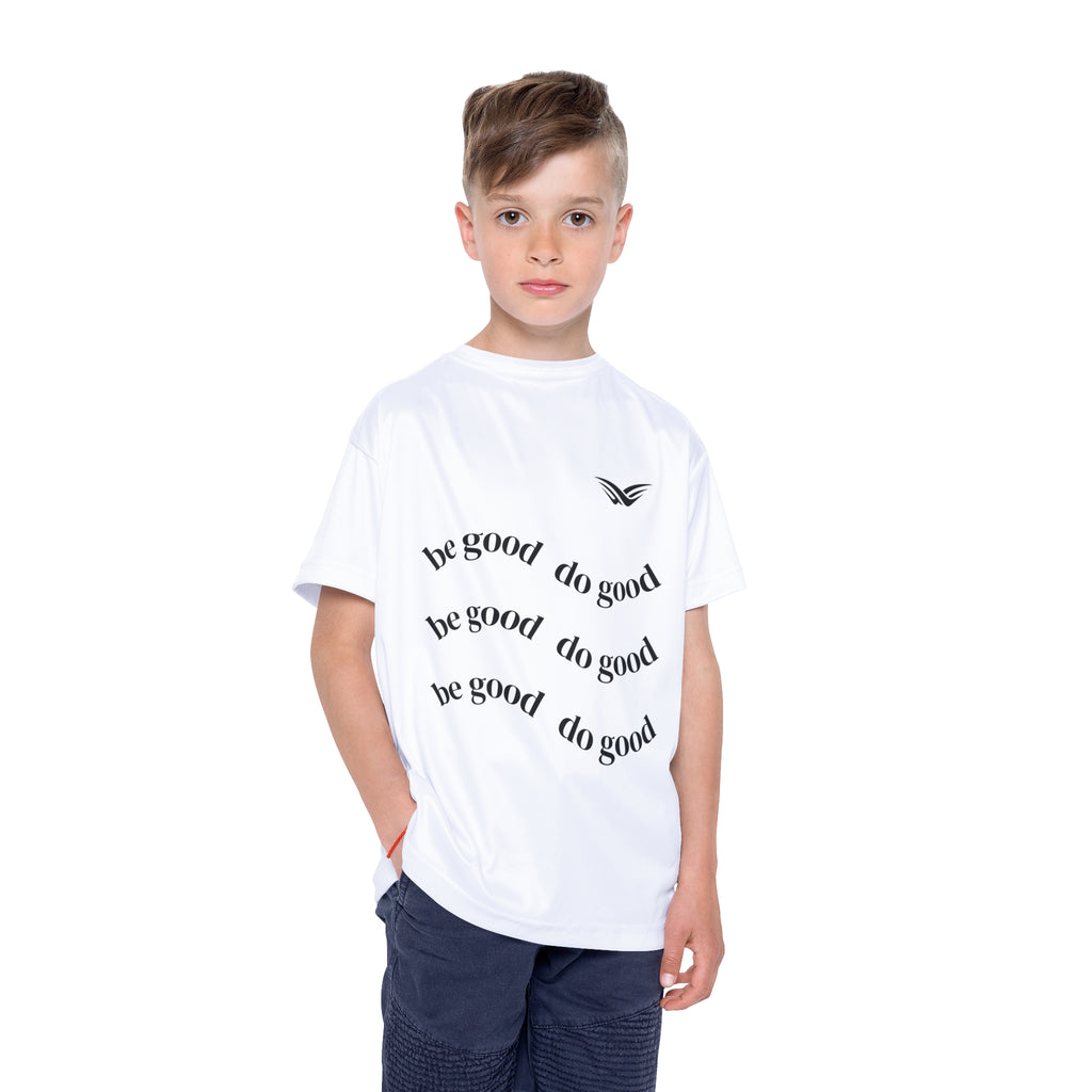 Kids Sports Jersey — JNG "Elevate Your Essentials" Athletic Tee
