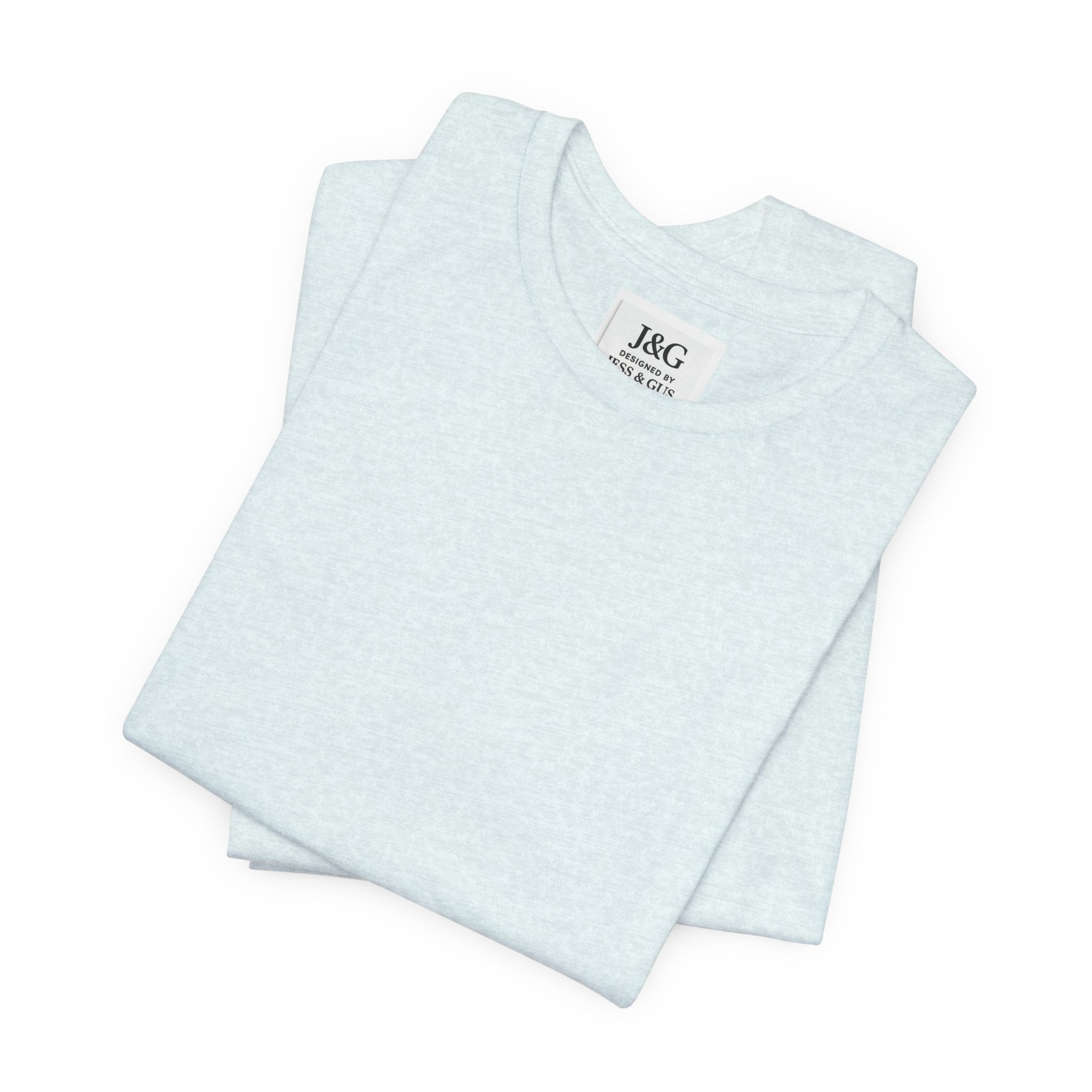 Light Collection Tee — J&G Classic White Unisex Shirt