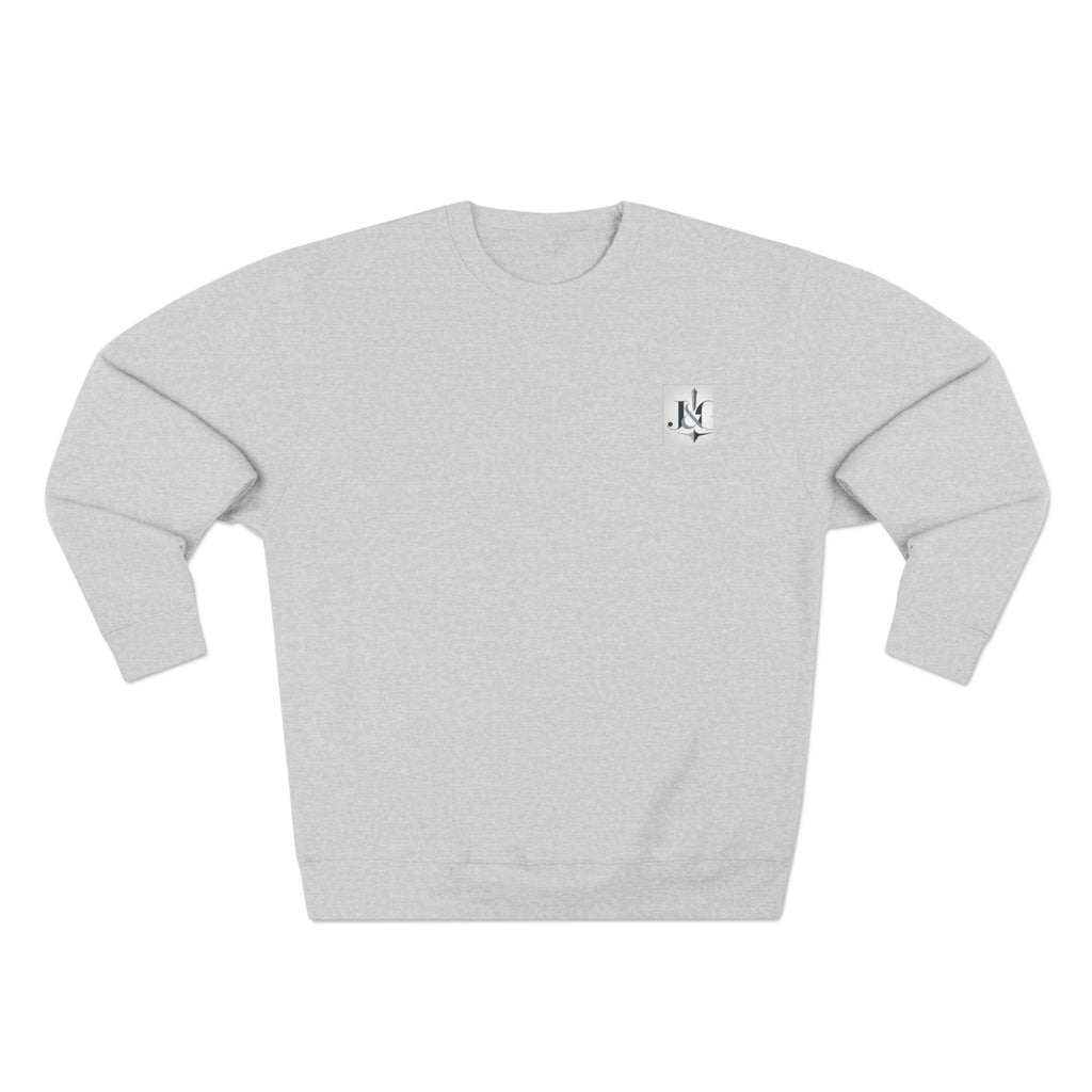 J&G Classic Crewneck Sweatshirt – Minimal Logo | Designed by Jess & Gus