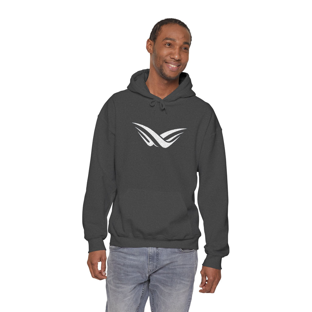 JNG Essential Hoodie — Minimalist Premium Pullover with White Logo