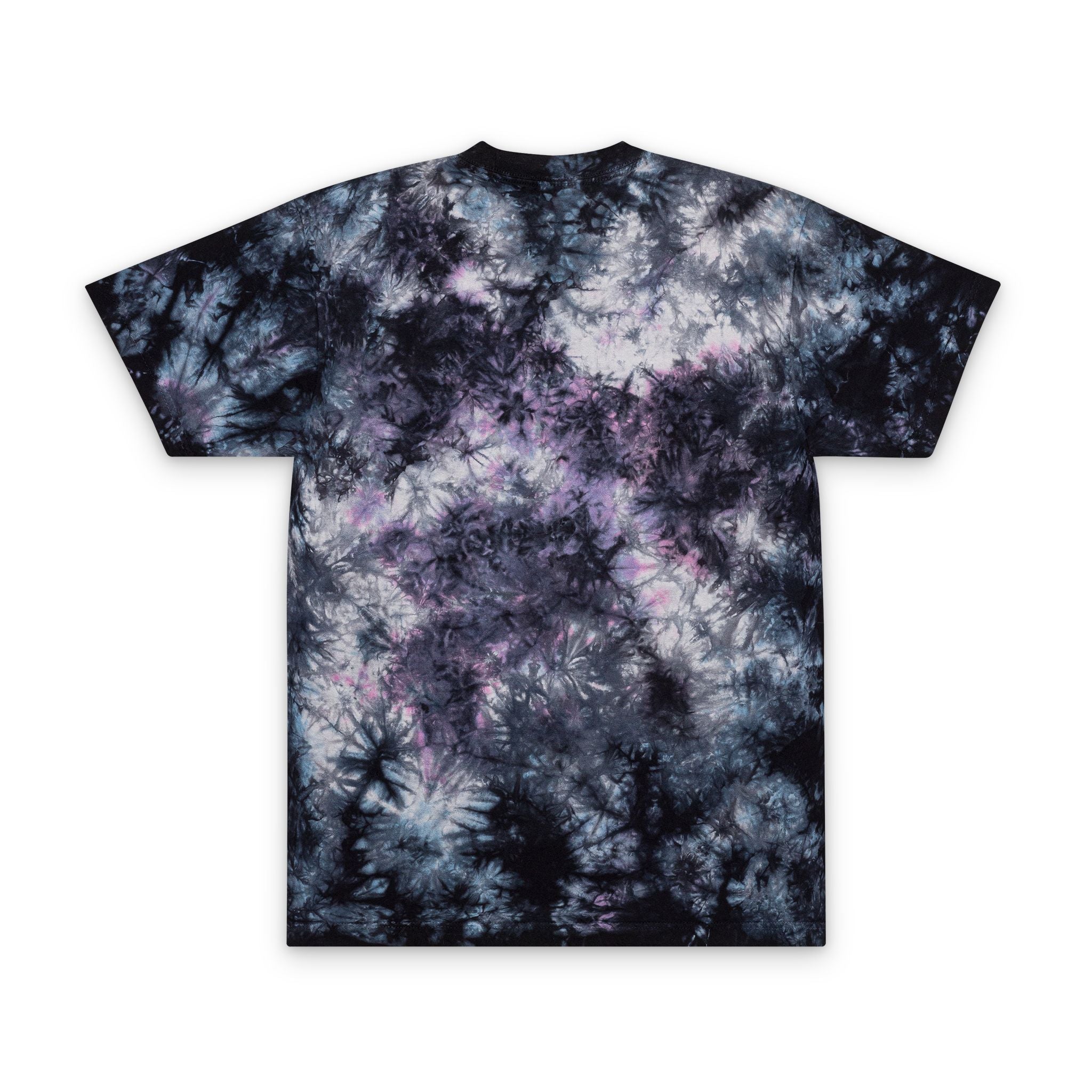 Tie-Dye Spiral Embroidered T-Shirt