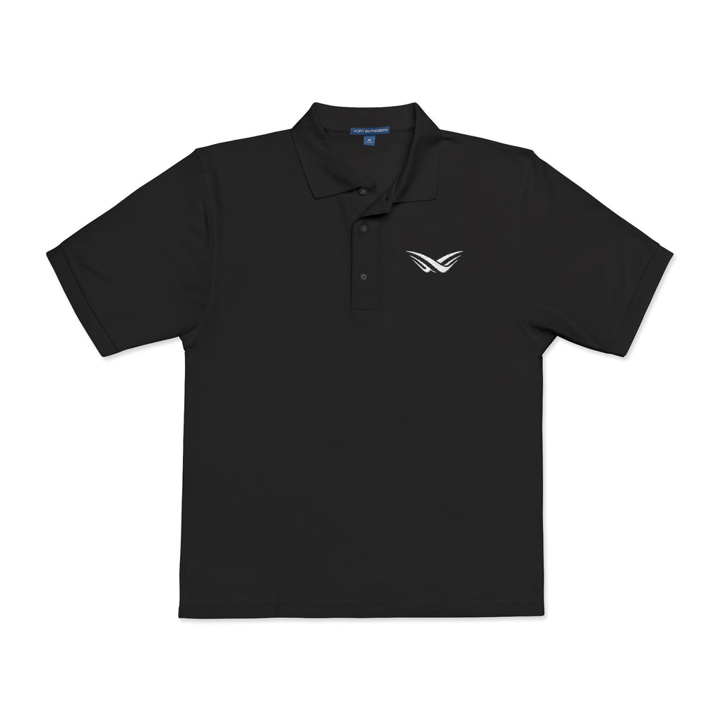 Embroidered Wing Logo Polo Shirt — Classic Lightweight Golf & Casual Polo