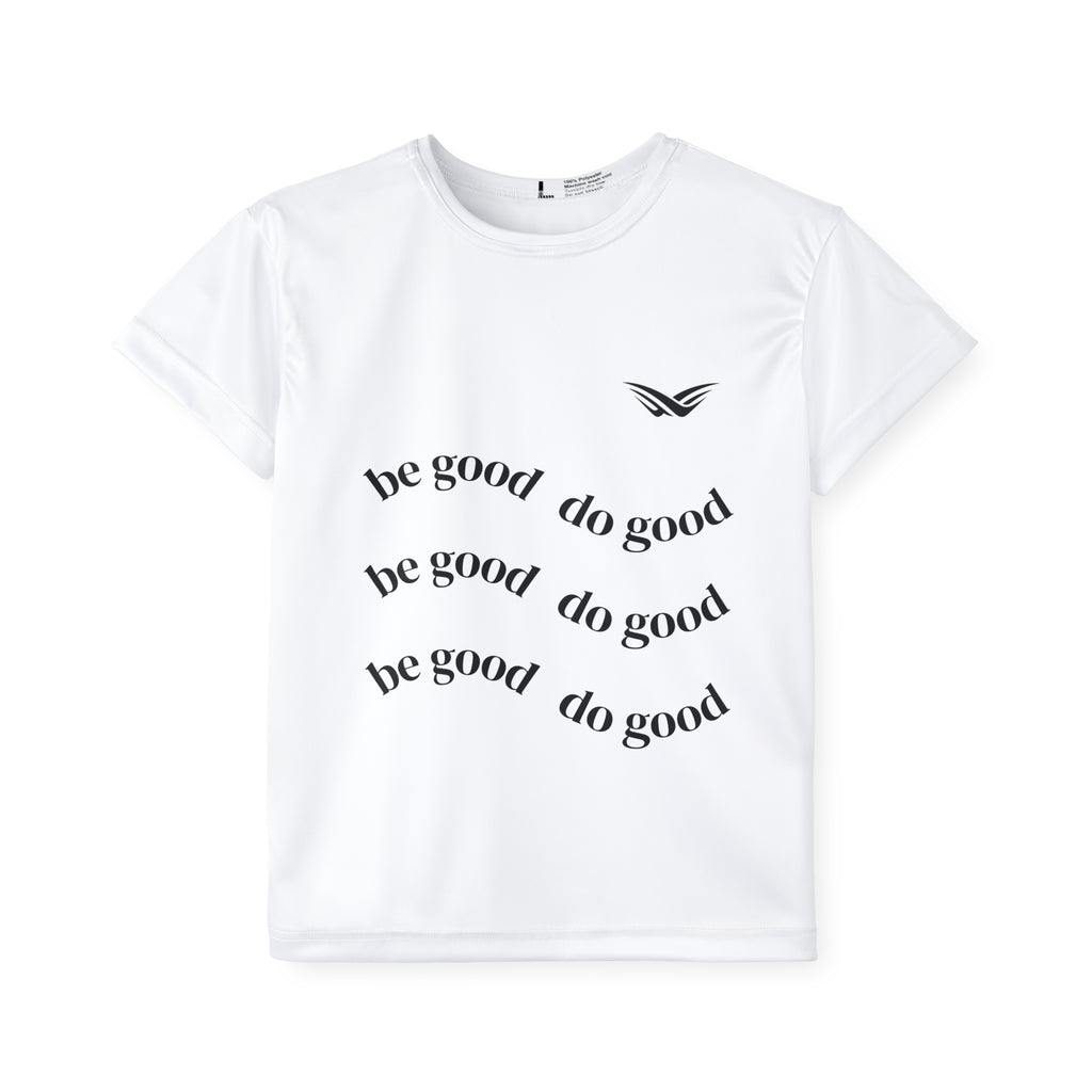 Kids Sports Jersey — JNG "Elevate Your Essentials" Athletic Tee