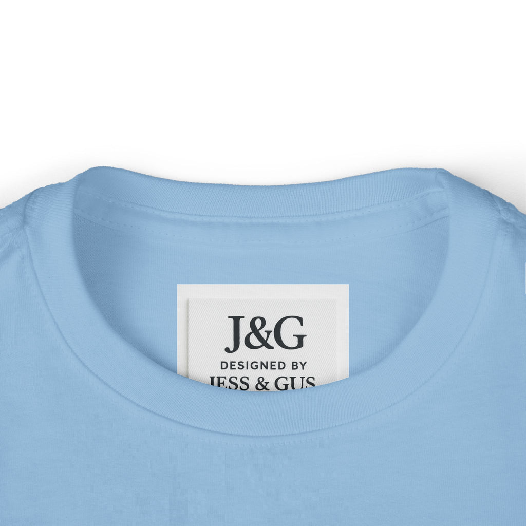 Kids Gamer Tee — Cute Cartoon Boy with Controller Long Sleeve Toddler Shirt