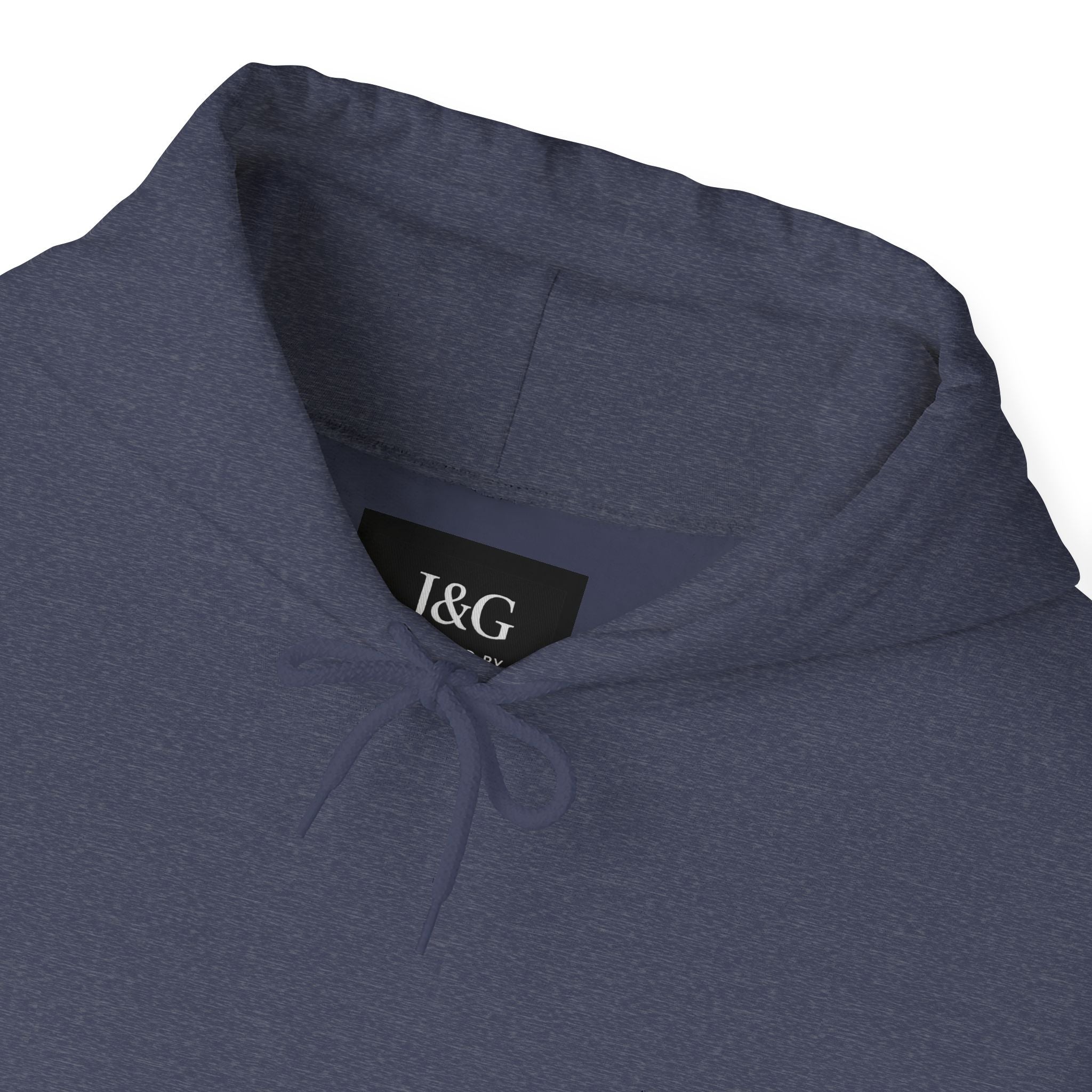 JNG Essential Hoodie — Minimalist Premium Pullover with White Logo