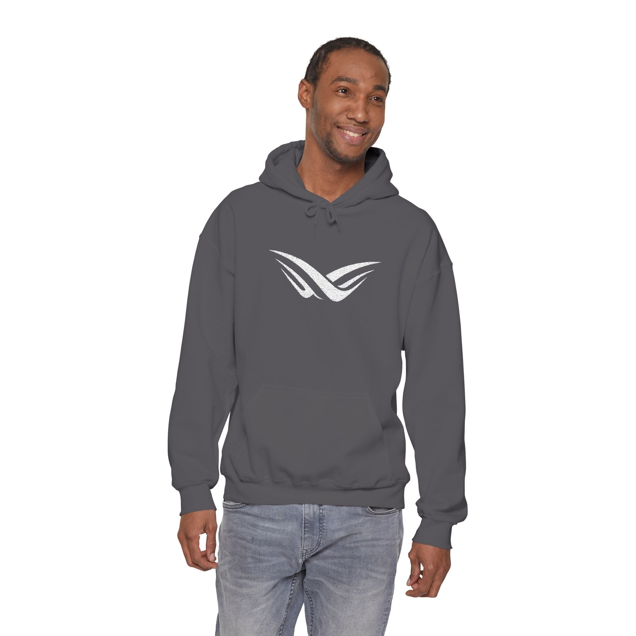 JNG Essential Hoodie — Minimalist Premium Pullover with White Logo