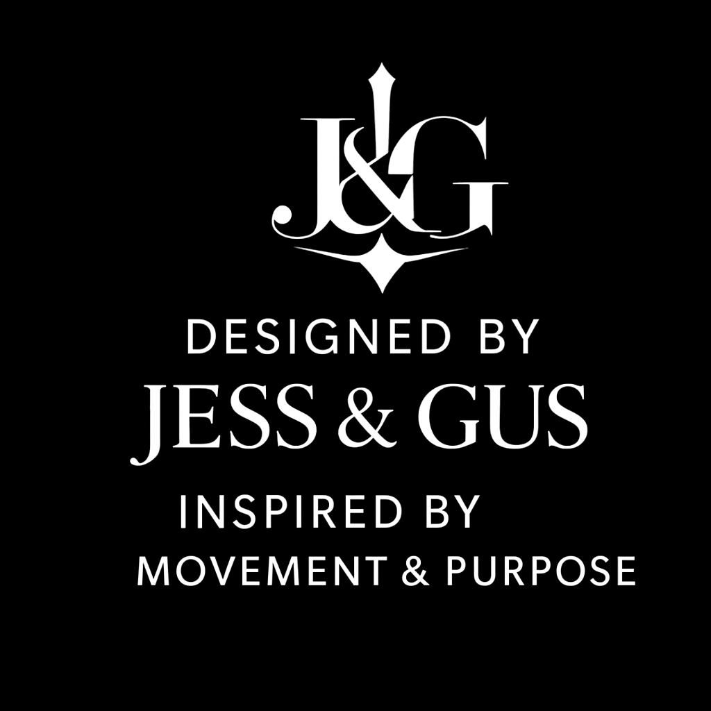 J&G (Jess & Gus) Trucker Cap — Embroidered Logo Mesh Hat | Inspired by Movement & Purpose