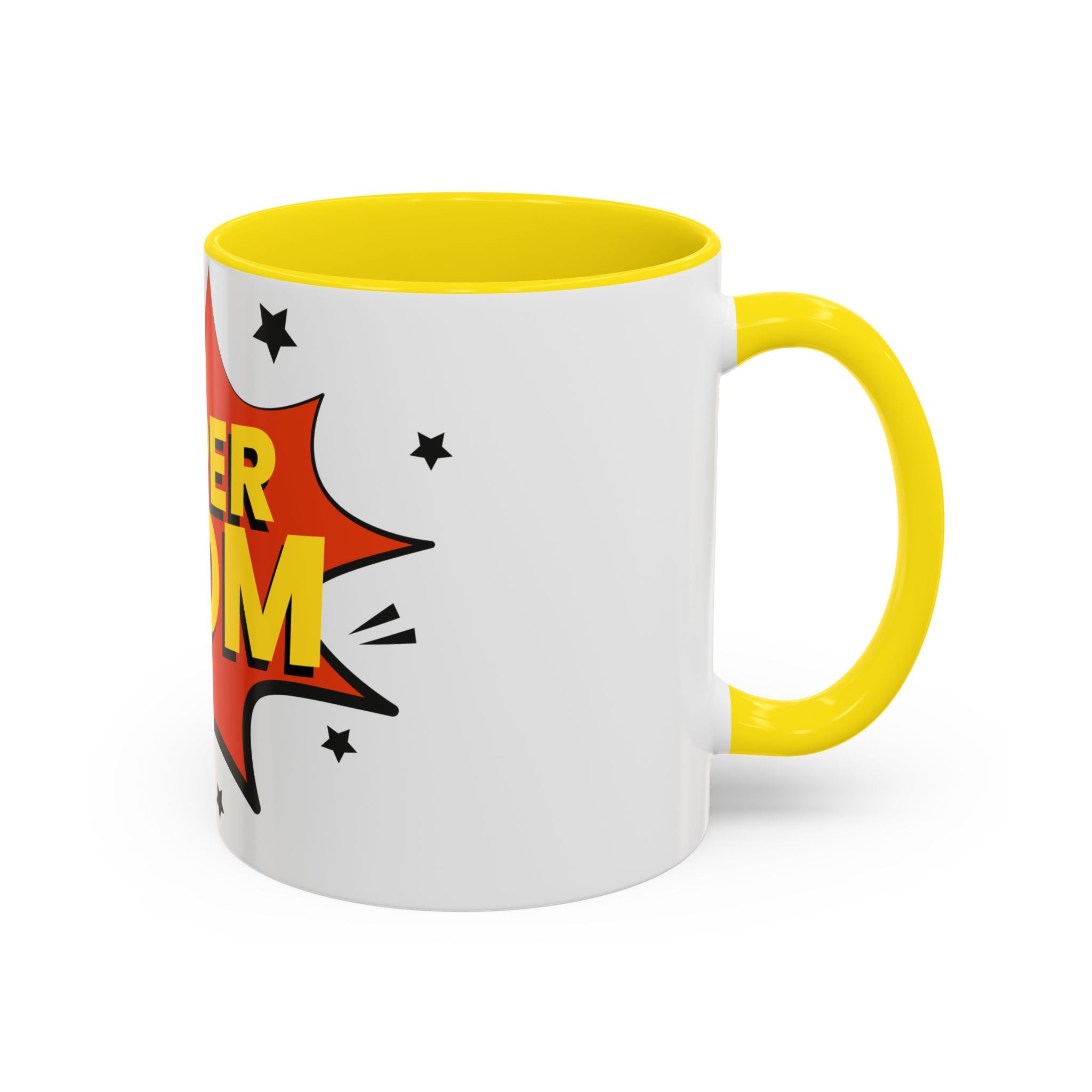 Super Mom Coffee Mug — Comic Book Pop Art Mother's Day Gift (11/15oz)