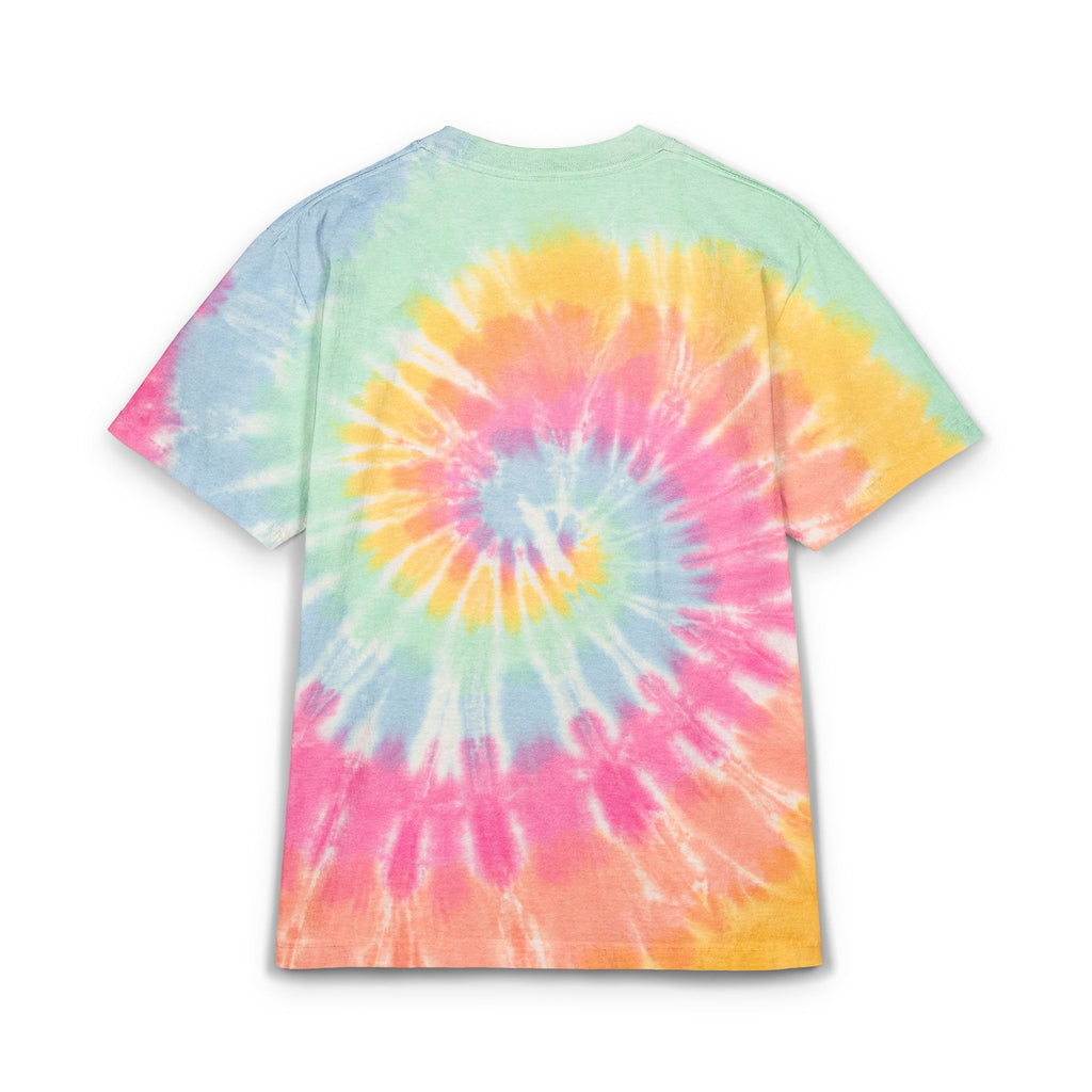 Tie-Dye Spiral Embroidered T-Shirt