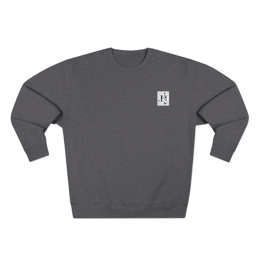 J&G Classic Crewneck Sweatshirt – Minimal Logo | Designed by Jess & Gus
