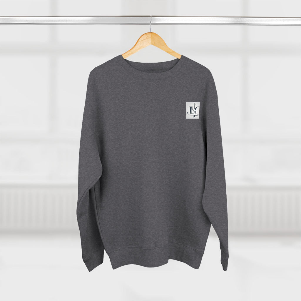 J&G Classic Crewneck Sweatshirt – Minimal Logo | Designed by Jess & Gus