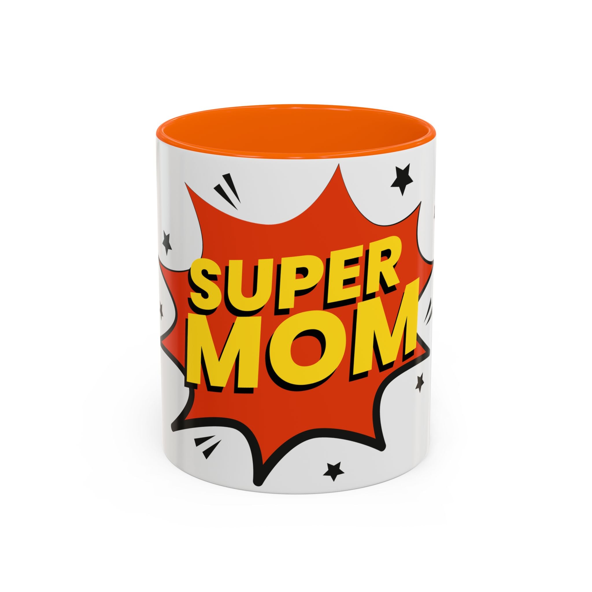 Super Mom Coffee Mug — Comic Book Pop Art Mother's Day Gift (11/15oz)