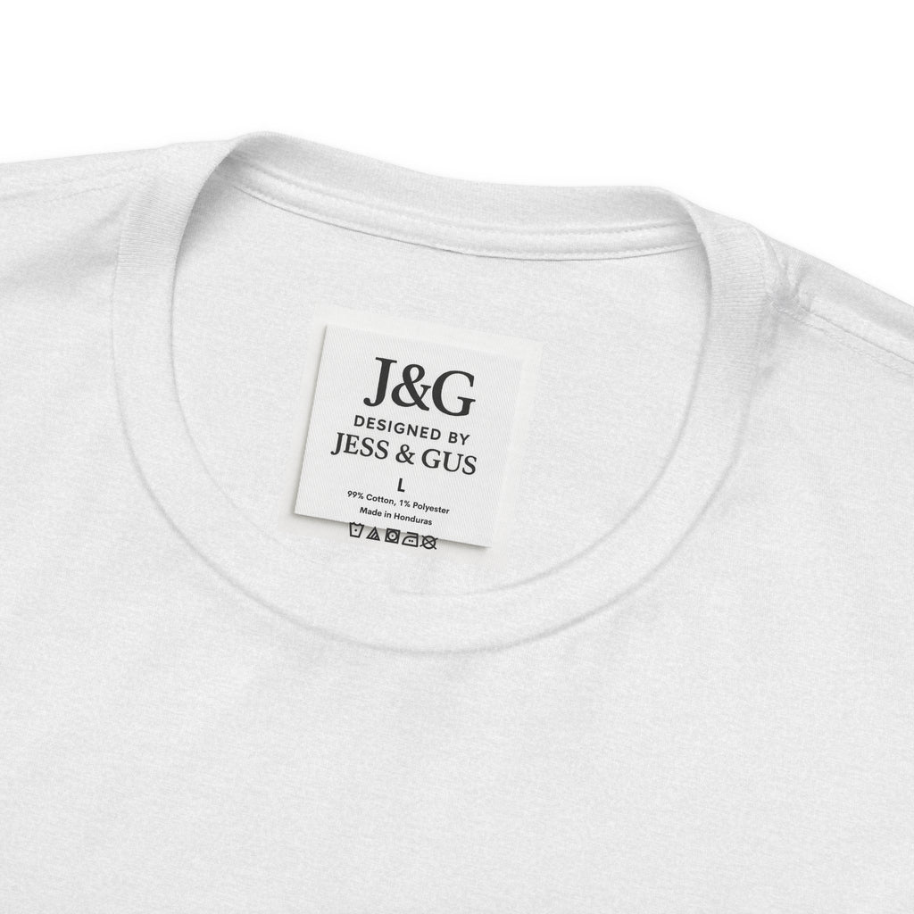 Light Collection Tee — J&G Classic White Unisex Shirt