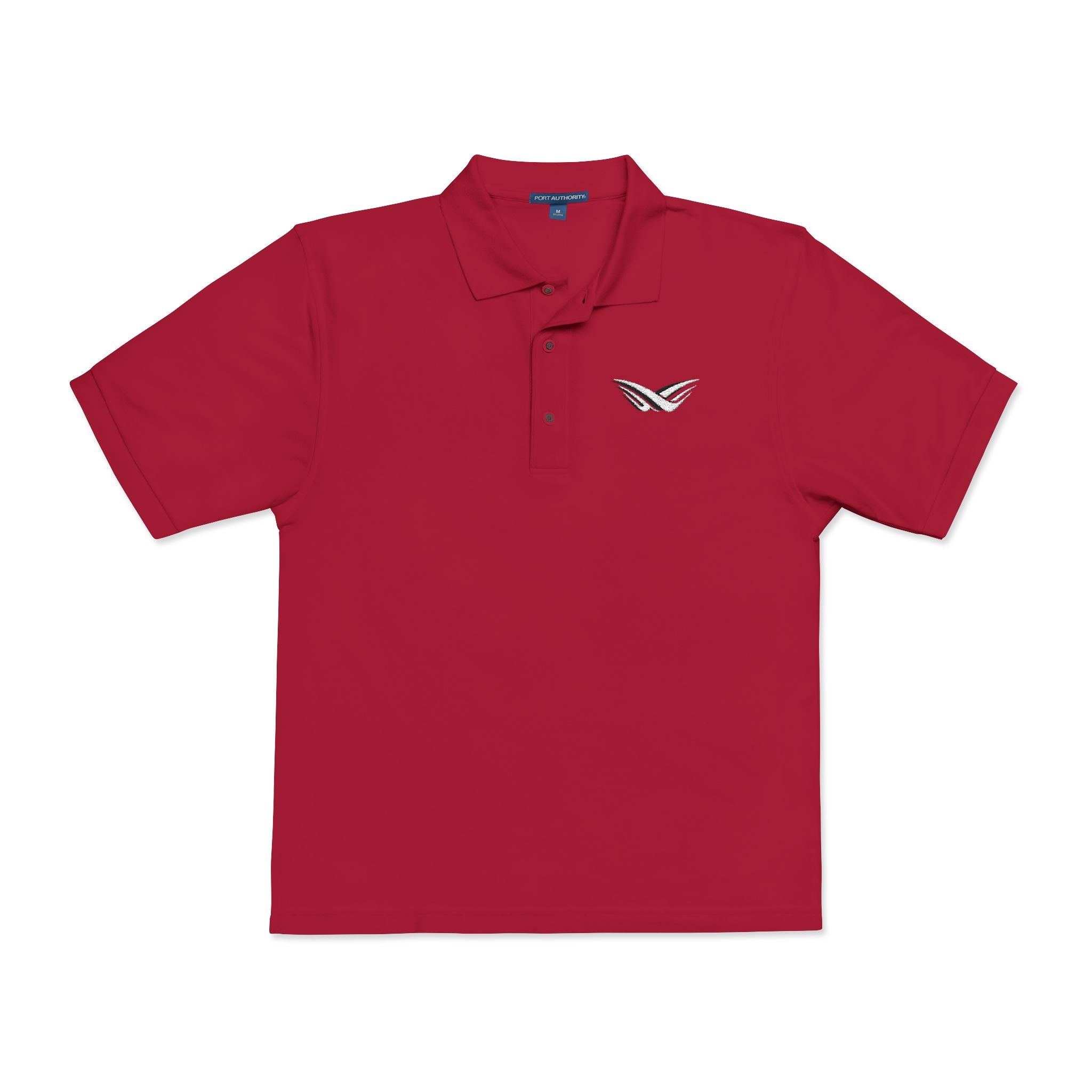 Embroidered Wing Logo Polo Shirt — Classic Lightweight Golf & Casual Polo