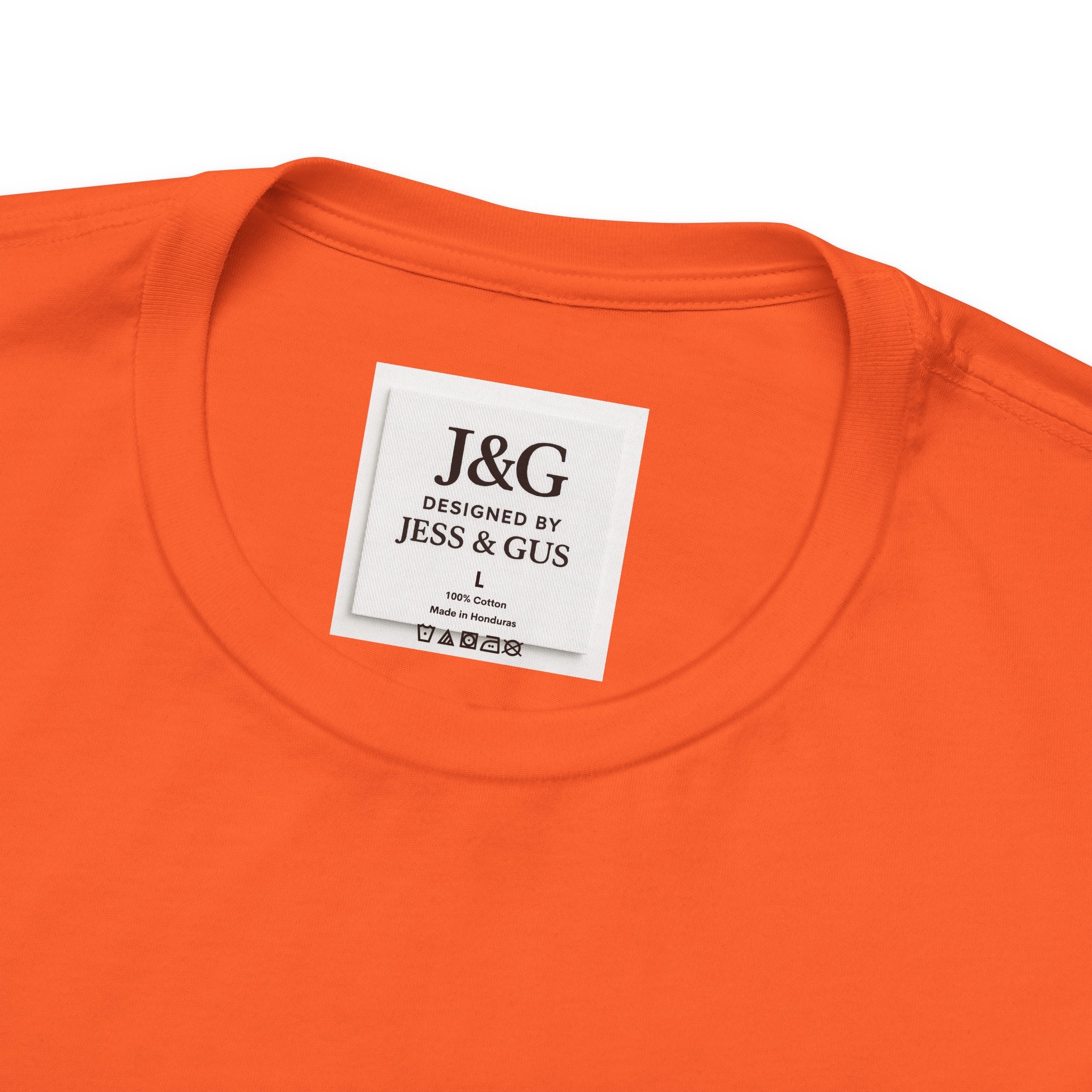 Light Collection Tee — J&G Classic White Unisex Shirt