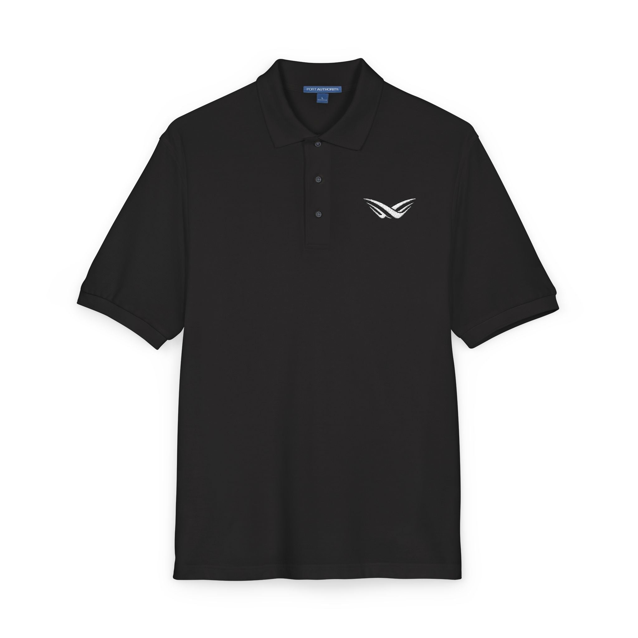 Embroidered Wing Logo Polo Shirt — Classic Lightweight Golf & Casual Polo