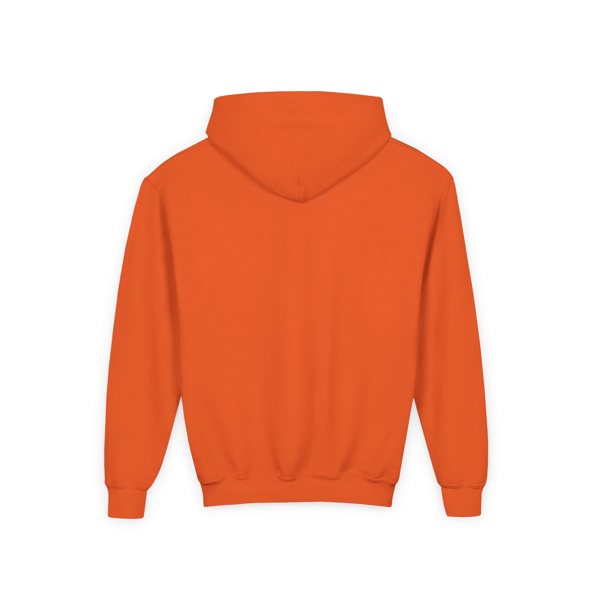 Youth Hoodie with Minimal Wave Logo — Casual Kids Pullover
