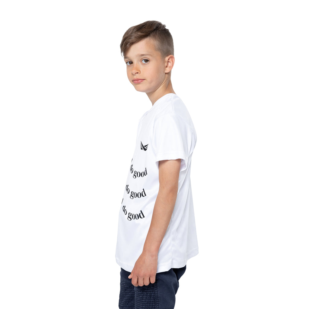 Kids Sports Jersey — JNG "Elevate Your Essentials" Athletic Tee
