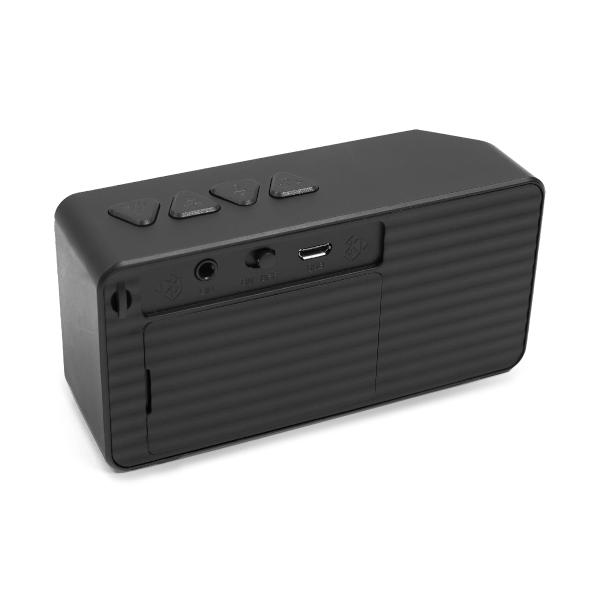 Bluetooth Portable Speaker — Compact Wireless Speaker with Logo Grill, Travel & Outdoor Ready