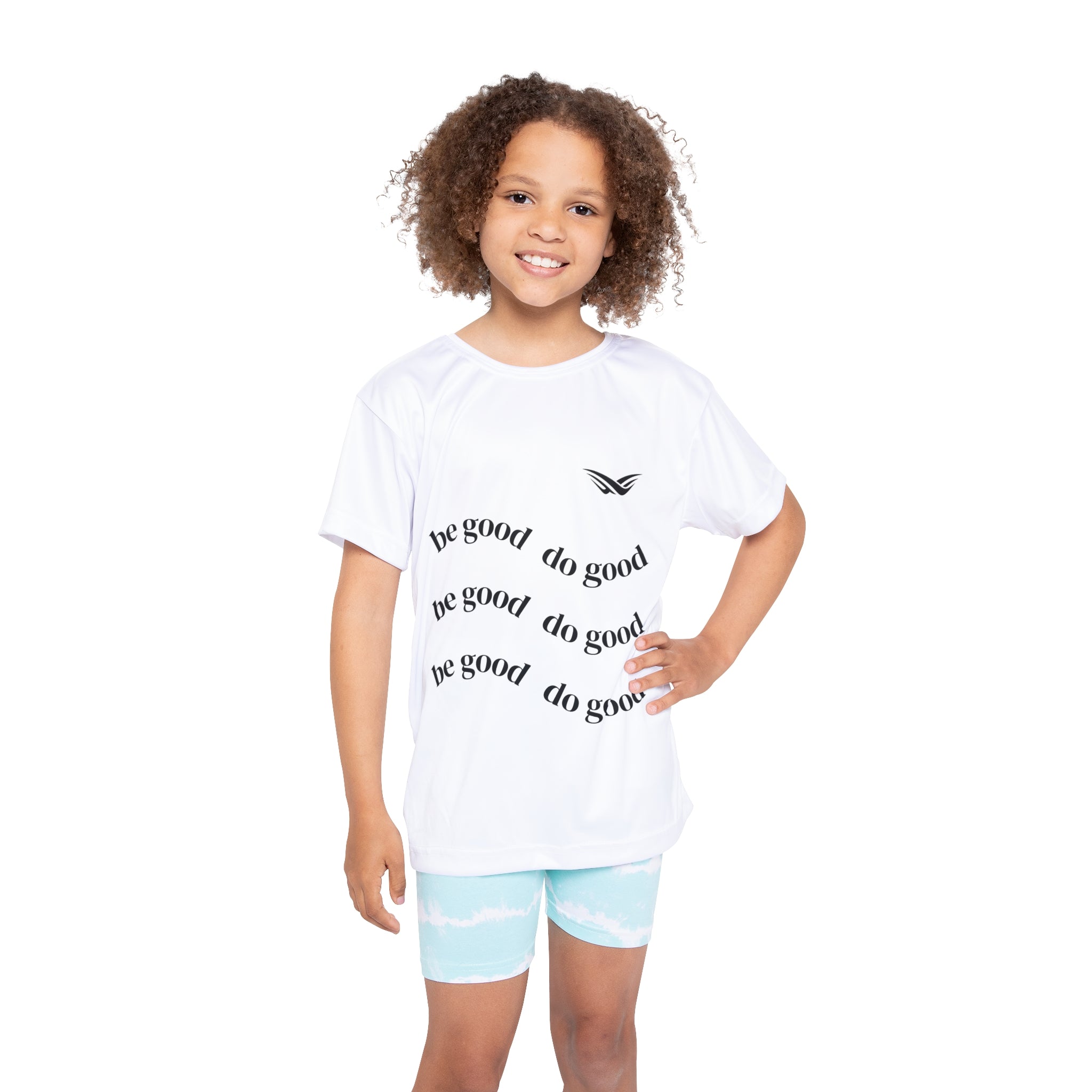 Kids Sports Jersey — JNG "Elevate Your Essentials" Athletic Tee